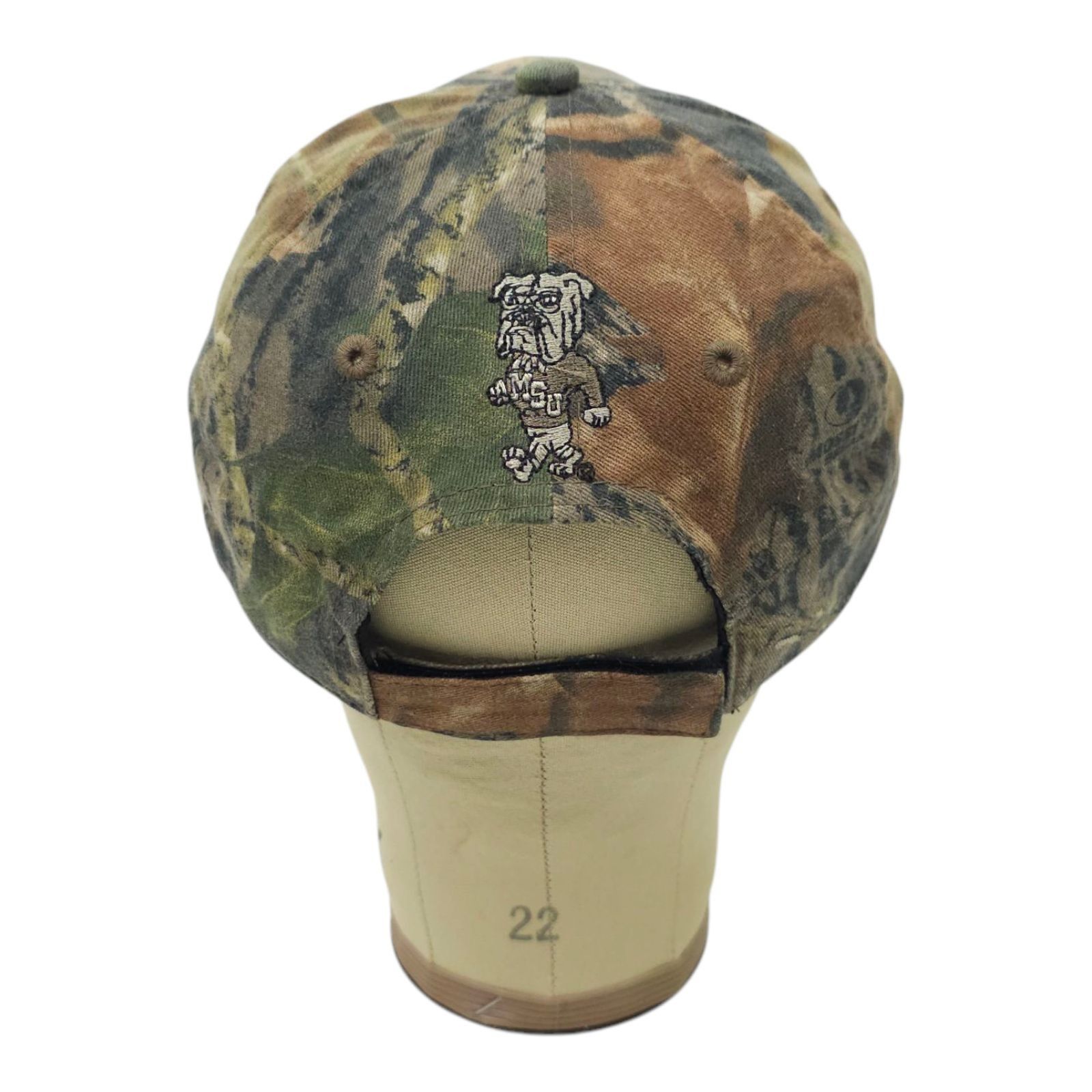 Other MS State Bulldogs Embroidered Patch Strapback Cap Camo Hat Size ONE SIZE - 4 Thumbnail