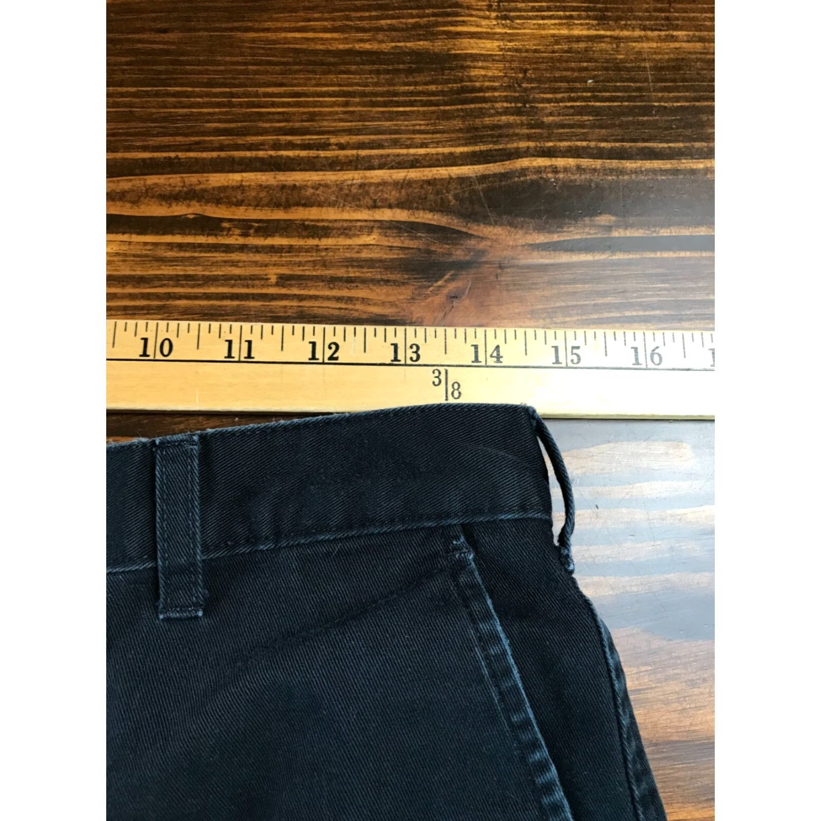 Farah Farah Pants Dark Navy Blue Flat Front Straight Leg Pockets 30-30 Men Regular Inseam 28 in Cotton Chino Vintage No Size US 30 / EU 46 - 3 Thumbnail