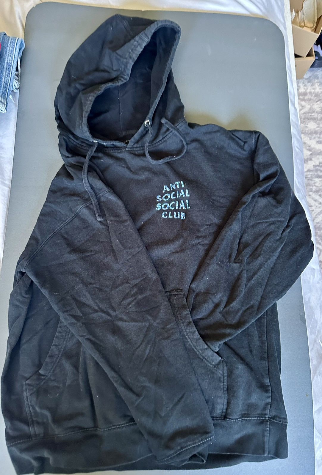 Anti Social Social Club ASSC Hoodie “Love Stain” sz L Size US L / EU 52-54 / 3 - 3 Thumbnail