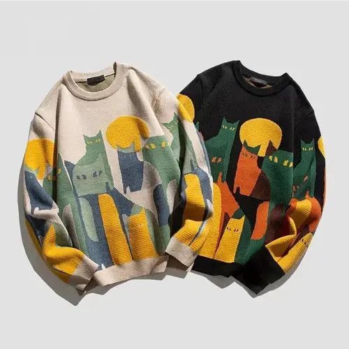 VIBE Autumn Knitted Sweater Size US L / EU 52-54 / 3 - 2 Thumbnail