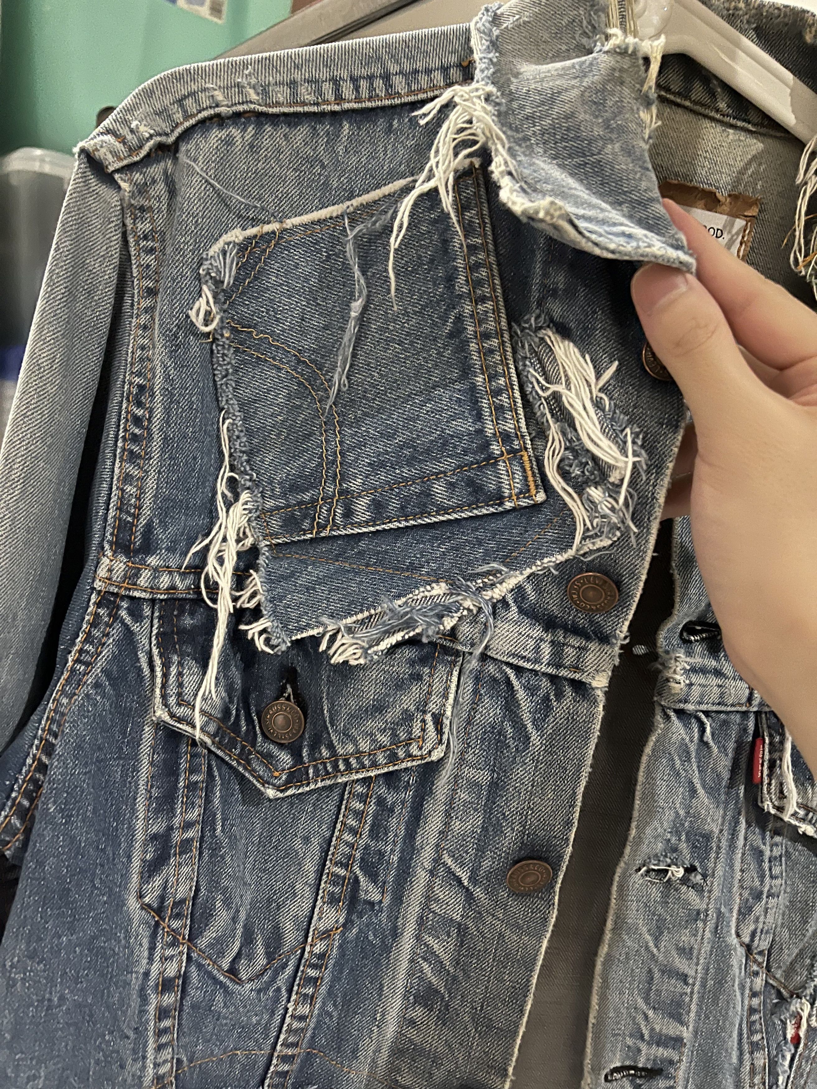Japanese Brand No Mass Prod. Custom Levi's Jacket Size US M / EU 48-50 / 2 - 5 Thumbnail