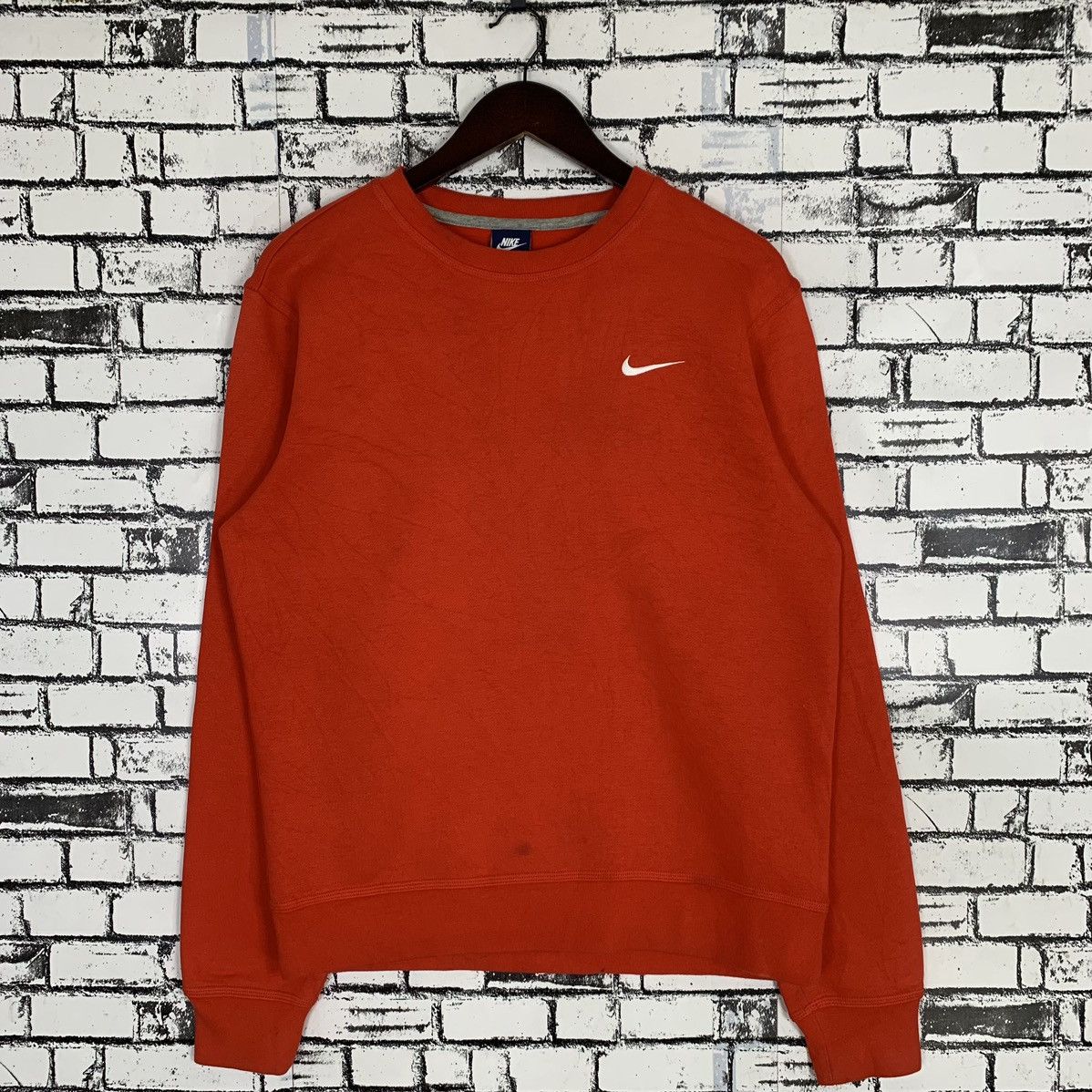 Nike × Vintage Nike Sportwear Small Logo Sweatshirt Nike Crewneck Size US M / EU 48-50 / 2 - 1 Thumbnail