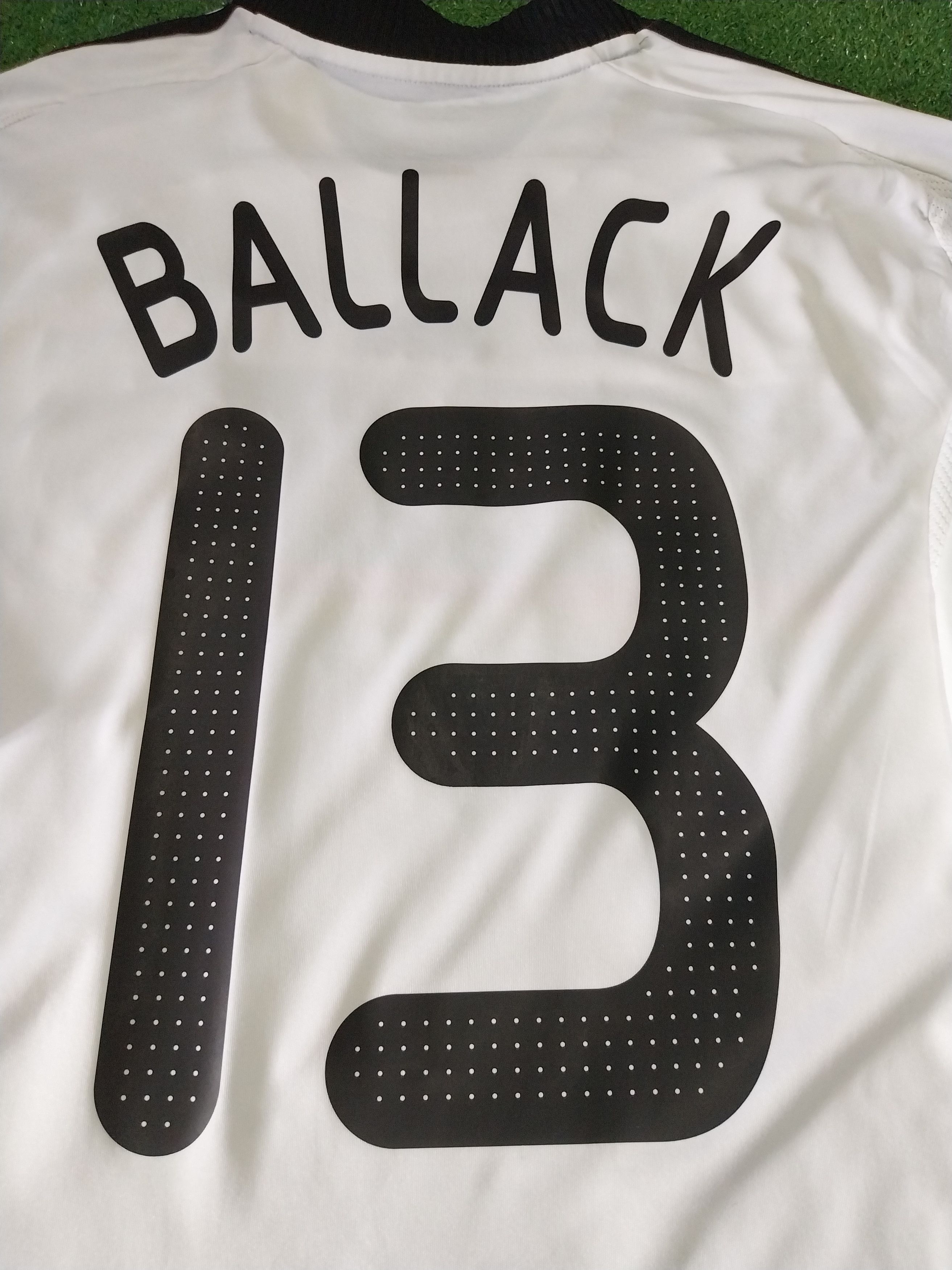 Adidas Germany home 2008/2009 michael ballack jersey football Size US L / EU 52-54 / 3 - 12 Thumbnail