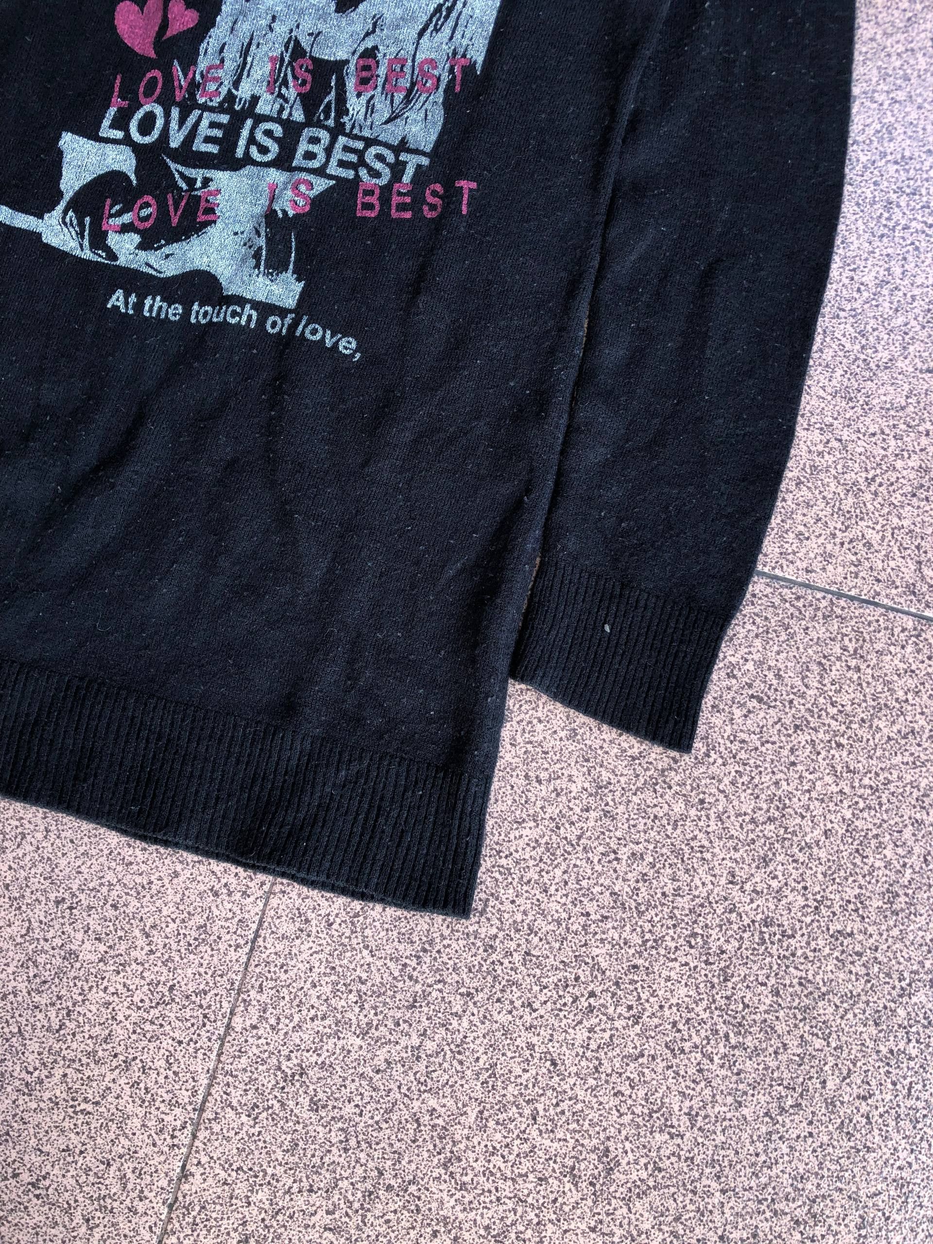 If Six Was Nine 2000s Aetethic Poem Knit longsleeve like Lgb Size M / US 6-8 / IT 42-44 - 4 Thumbnail