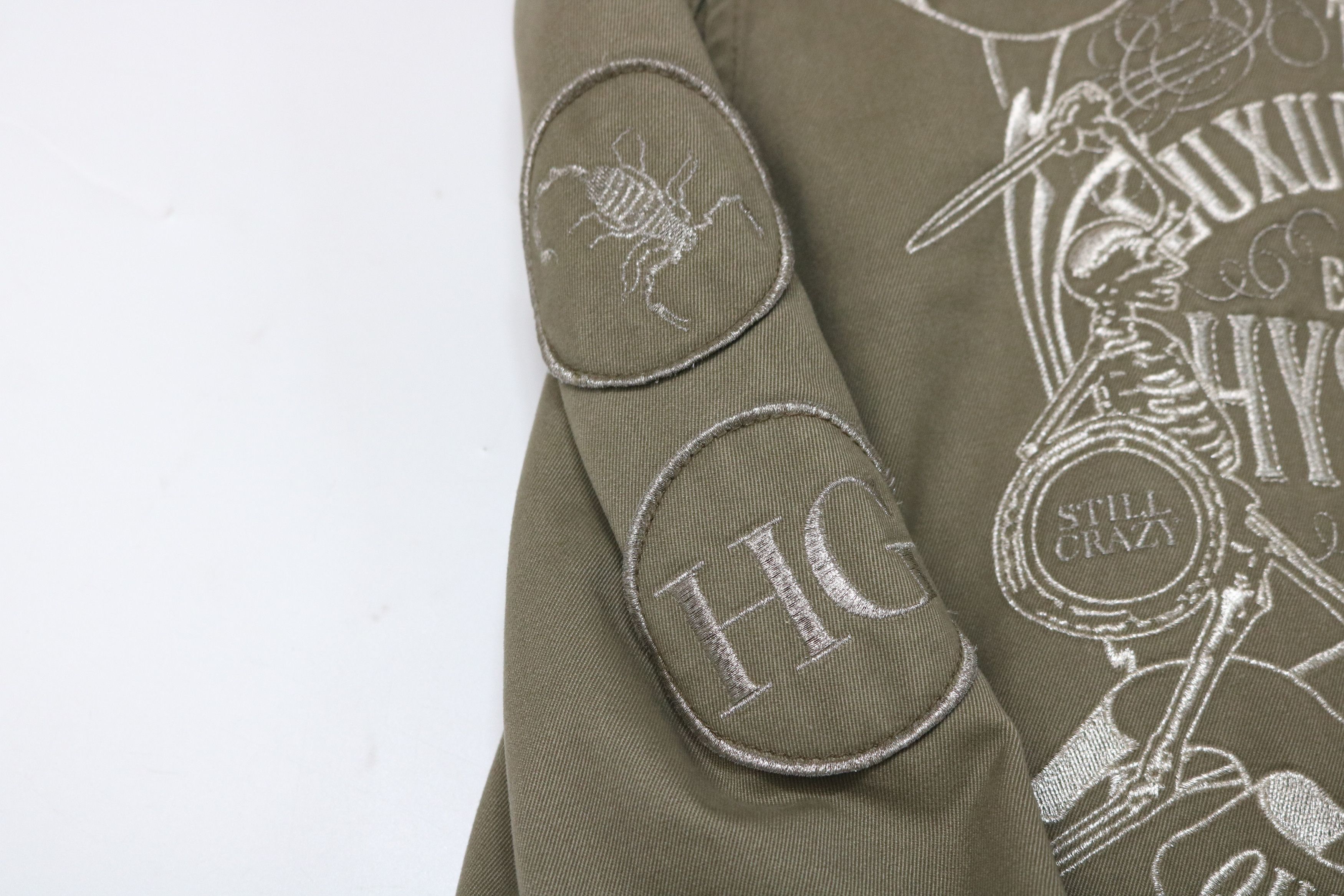 Hysteric Glamour HYSTERIC GLAMOUR Embroidered 2-Way Zip Jacket Size ONE SIZE - 4 Thumbnail