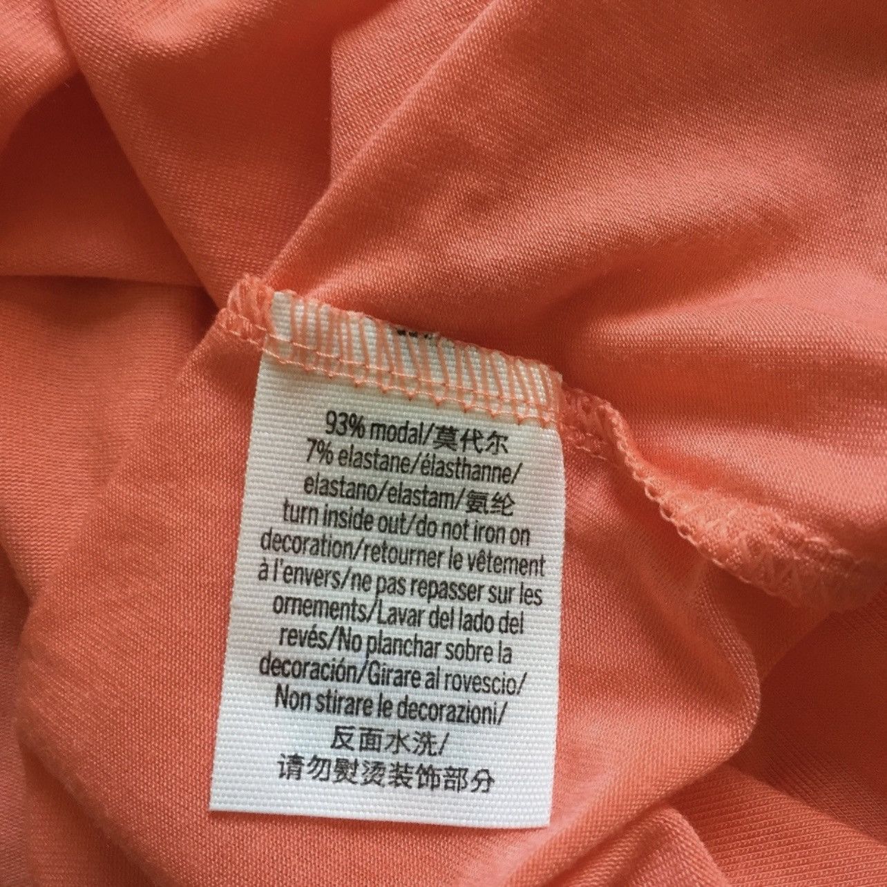 Victoria's Secret VICTORIA'S SECRET PINK Coral Orange Pink Super Soft Tank Top Size S / US 4 / IT 40 - 7 Thumbnail