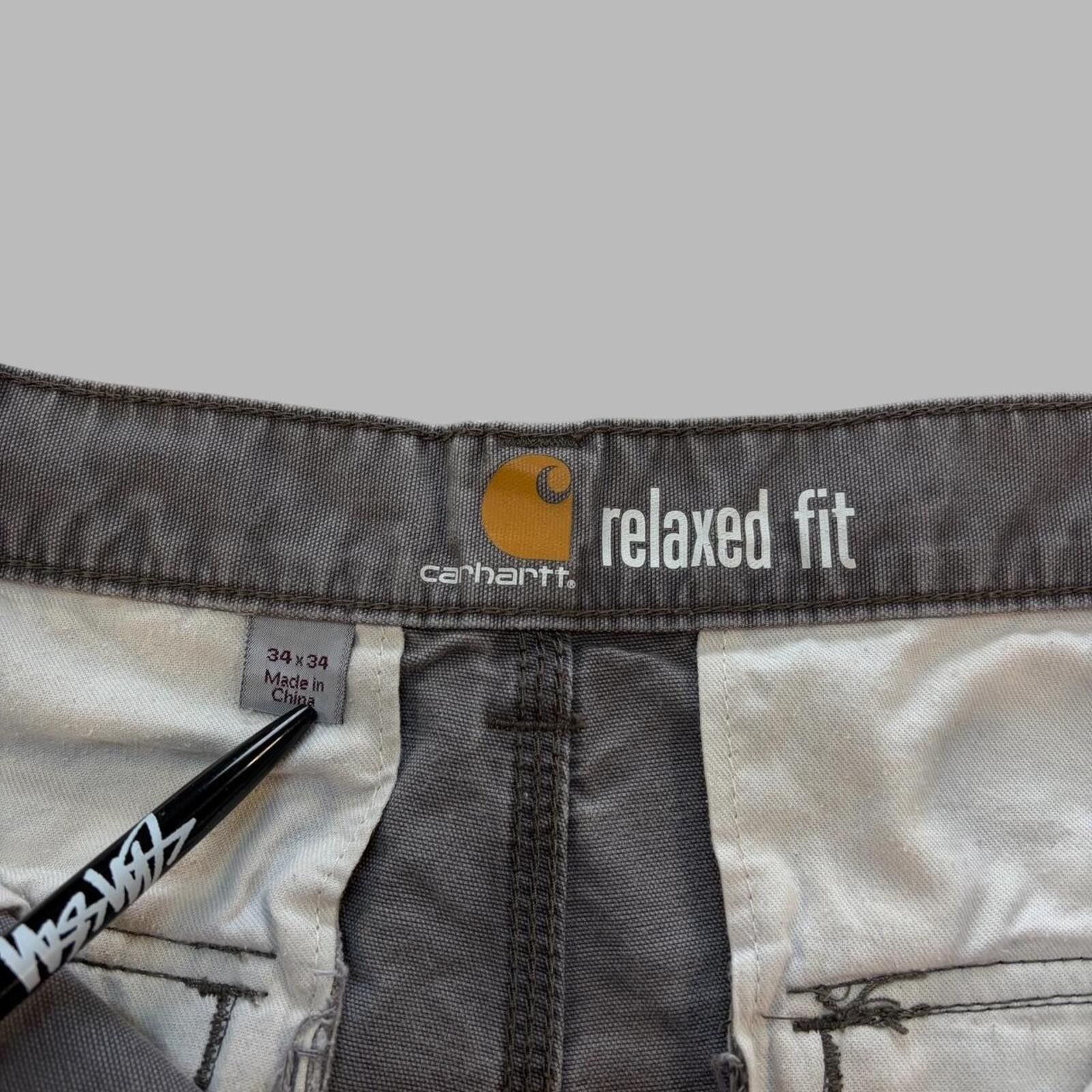 Carhartt Grey Carhartt Cargos Size US 34 / EU 50 - 3 Thumbnail