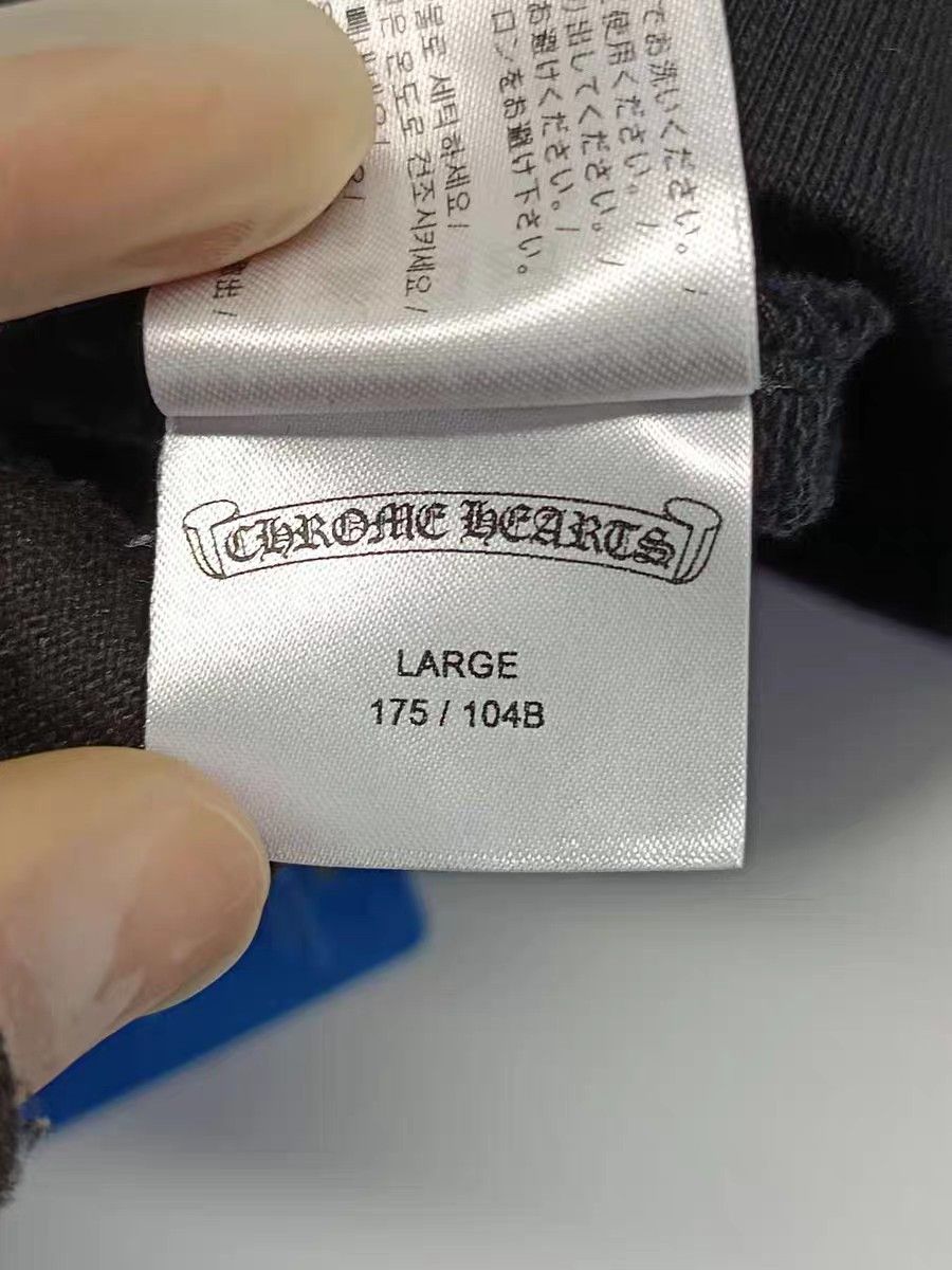 Chrome Hearts CHROME HEARTS Size L Black dark horseshoe scroll hoodie Size US L / EU 52-54 / 3 - 16 Thumbnail