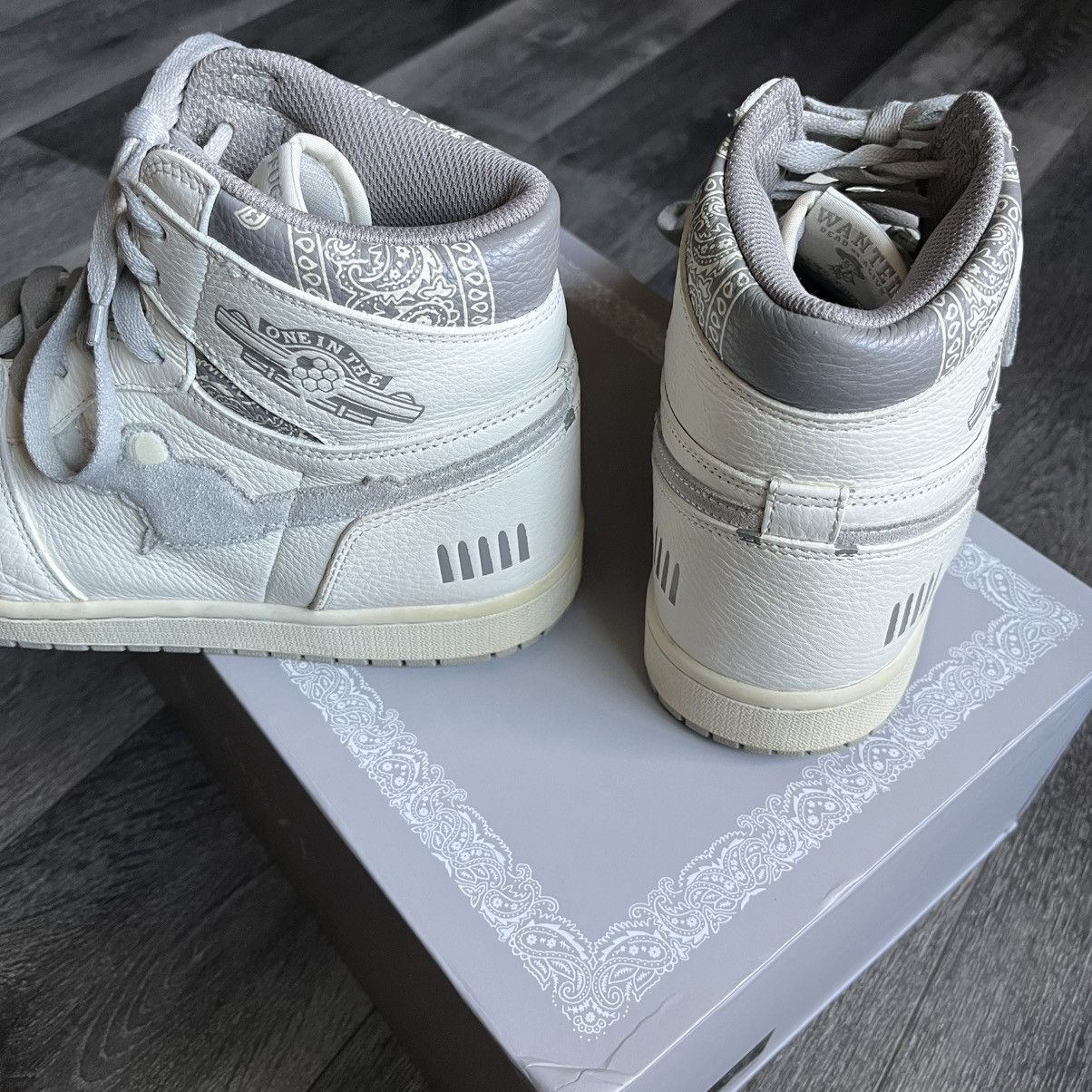 Fugazi Fugazi One in The Chamber High White/Grey Shoes Size 11 Size US 11 / EU 44 - 4 Thumbnail