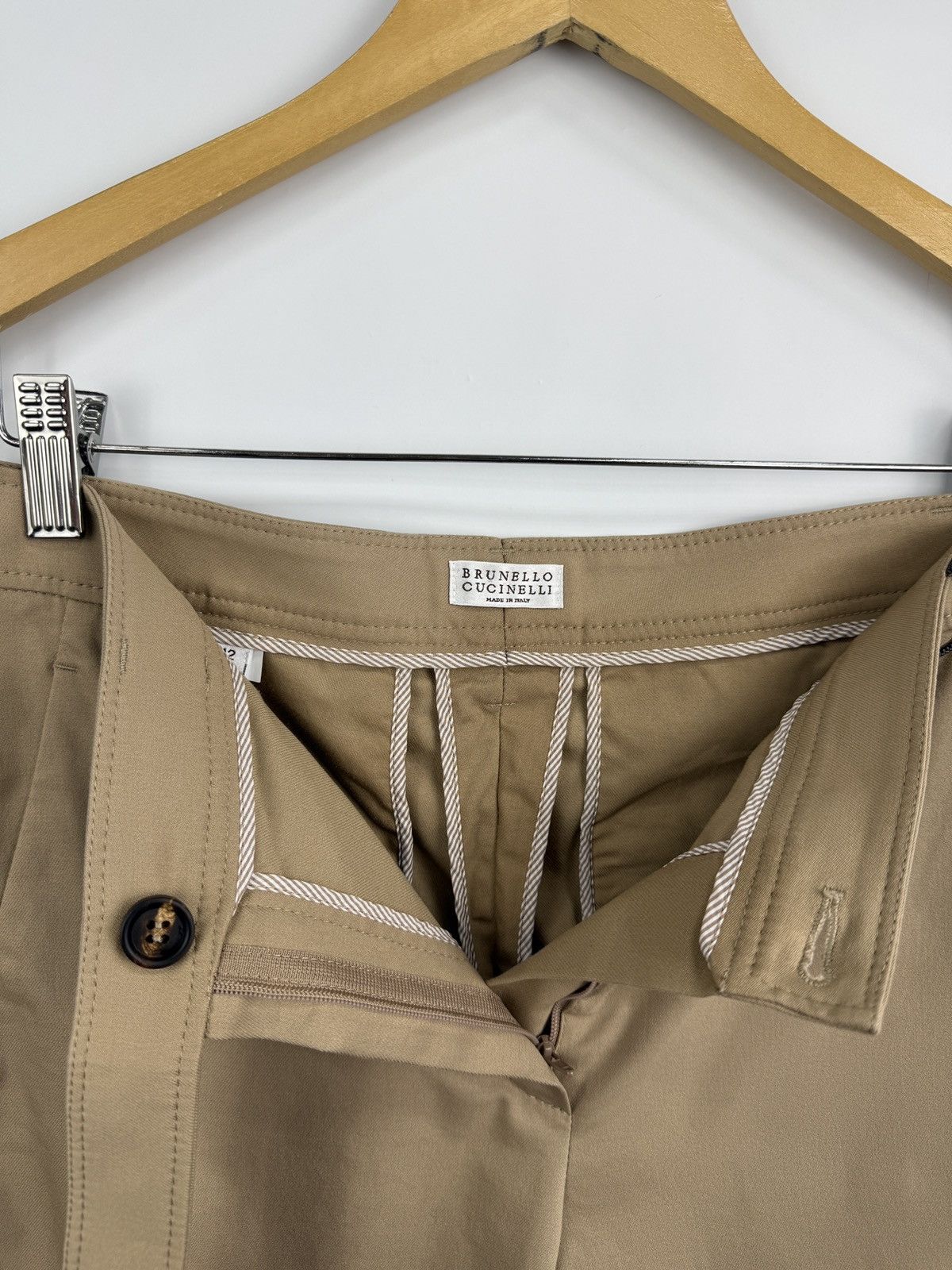 Brunello Cucinelli 🇮🇹 Brunello Cucinelli Classic Slim-Fit Women’s Pants Rare Size 28" / US 6 / IT 42 - 12 Thumbnail