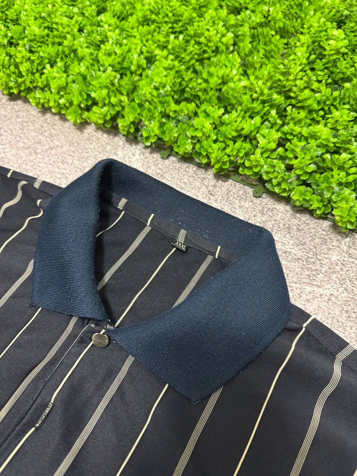 Yves Saint Laurent Vintage Yves Saint Laurent YSL Silk Polo Shirt Size US XL / EU 56 / 4 - 4 Thumbnail