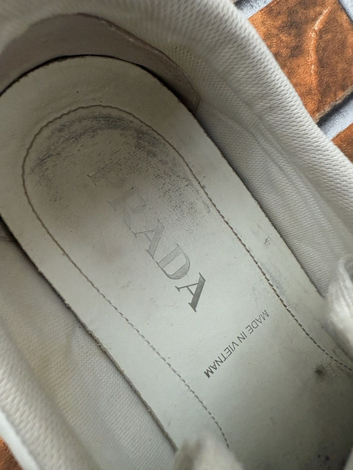 Prada ⚪️❕ downtown luxury trainers Size US 10 / EU 43 - 12 Thumbnail
