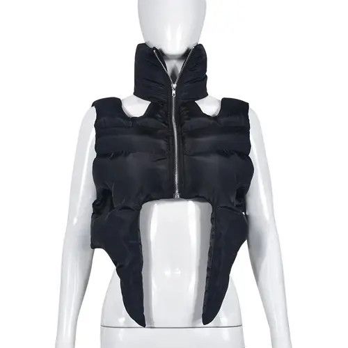 Japanese Brand Opium Zip Vest Size S / US 4 / IT 40 - 2 Thumbnail