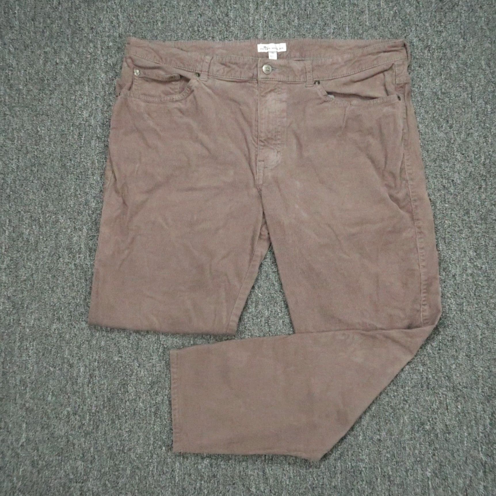Peter Millar Peter Millar Pants Mens 36x27 Brown Stretch Cord 5 Pocket Chino Trouser Size US 36 / EU 52 - 2 Thumbnail