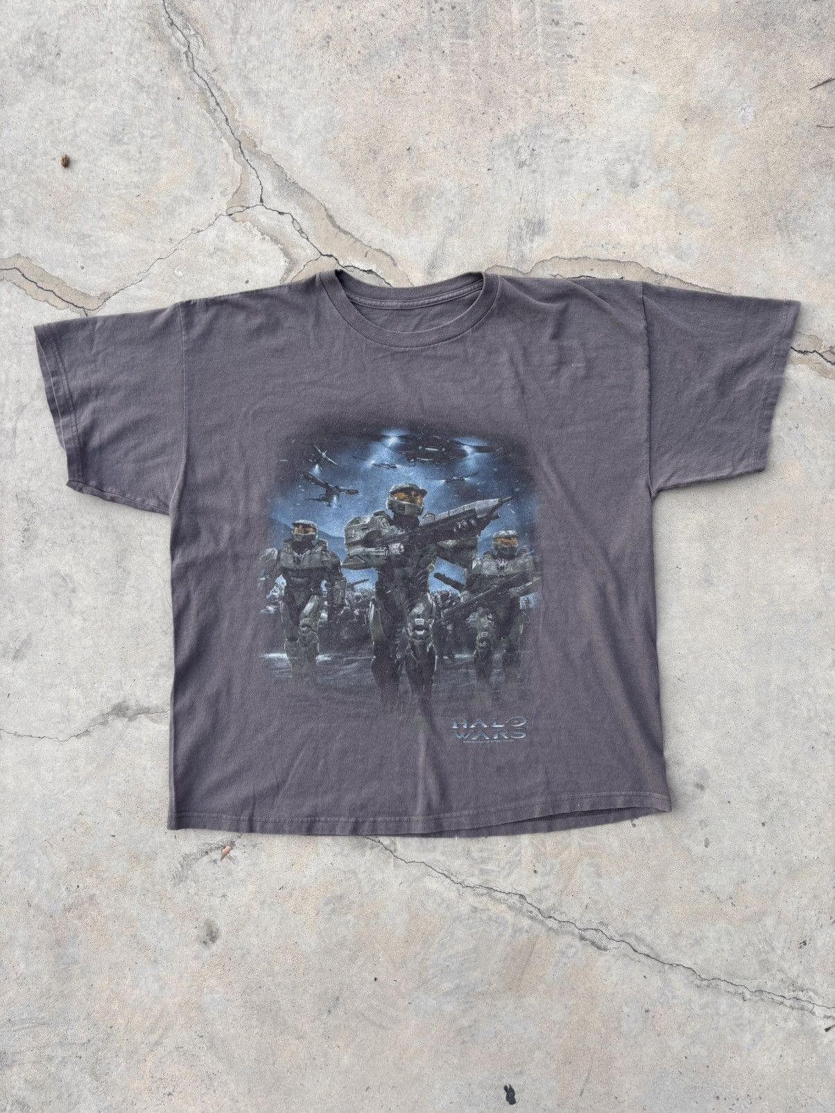 Halo Vintage Halo WARS Xbox Video Game Tee Shirt Size US XL / EU 56 / 4 - 3 Thumbnail