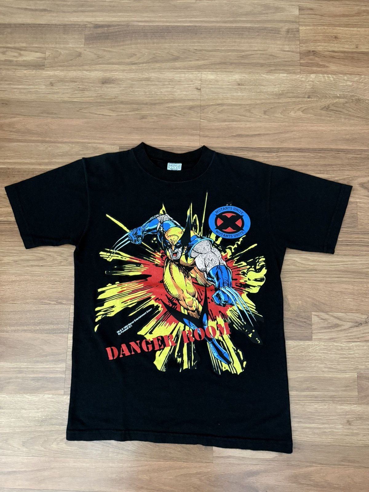 Vintage 1994 vintage vtg wolverine danger room t shirt marvel Size US M / EU 48-50 / 2 - 1 Thumbnail