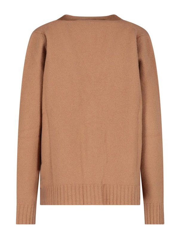 Jil Sander o1y1025 Cardigan in Brown Size XS / US 0-2 / IT 36-38 - 3 Thumbnail