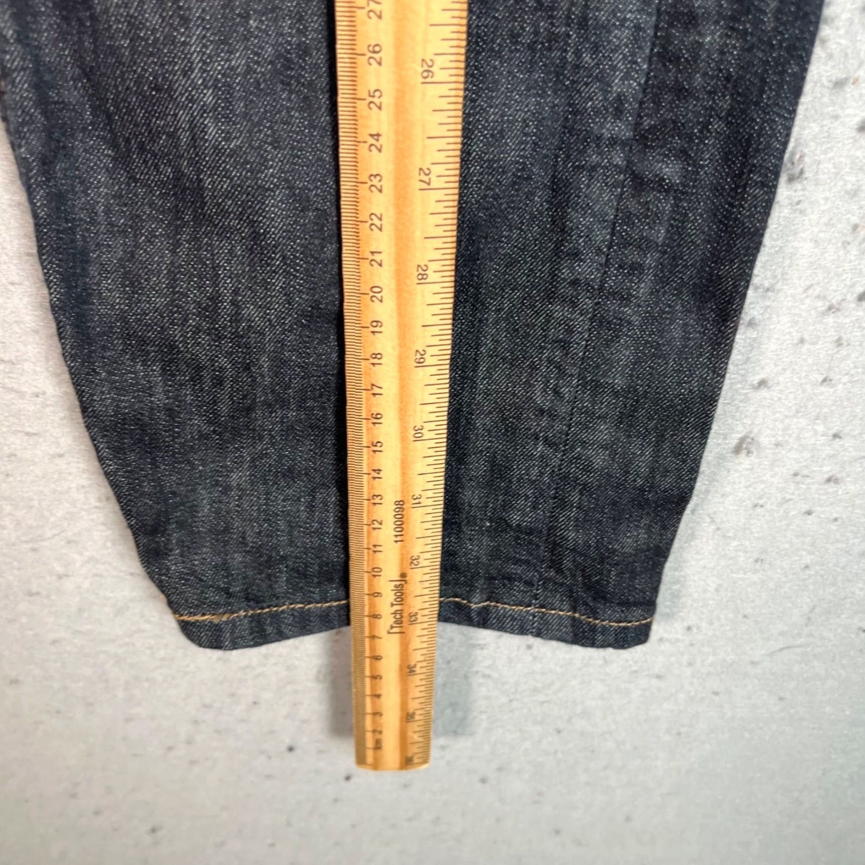 Levi's Levi's 505 Jeans Mens 36 Blue Dark Wash Denim Straight Regular Fit Cotton Blend 5-Pocket Size US 36 / EU 52 - 7 Thumbnail