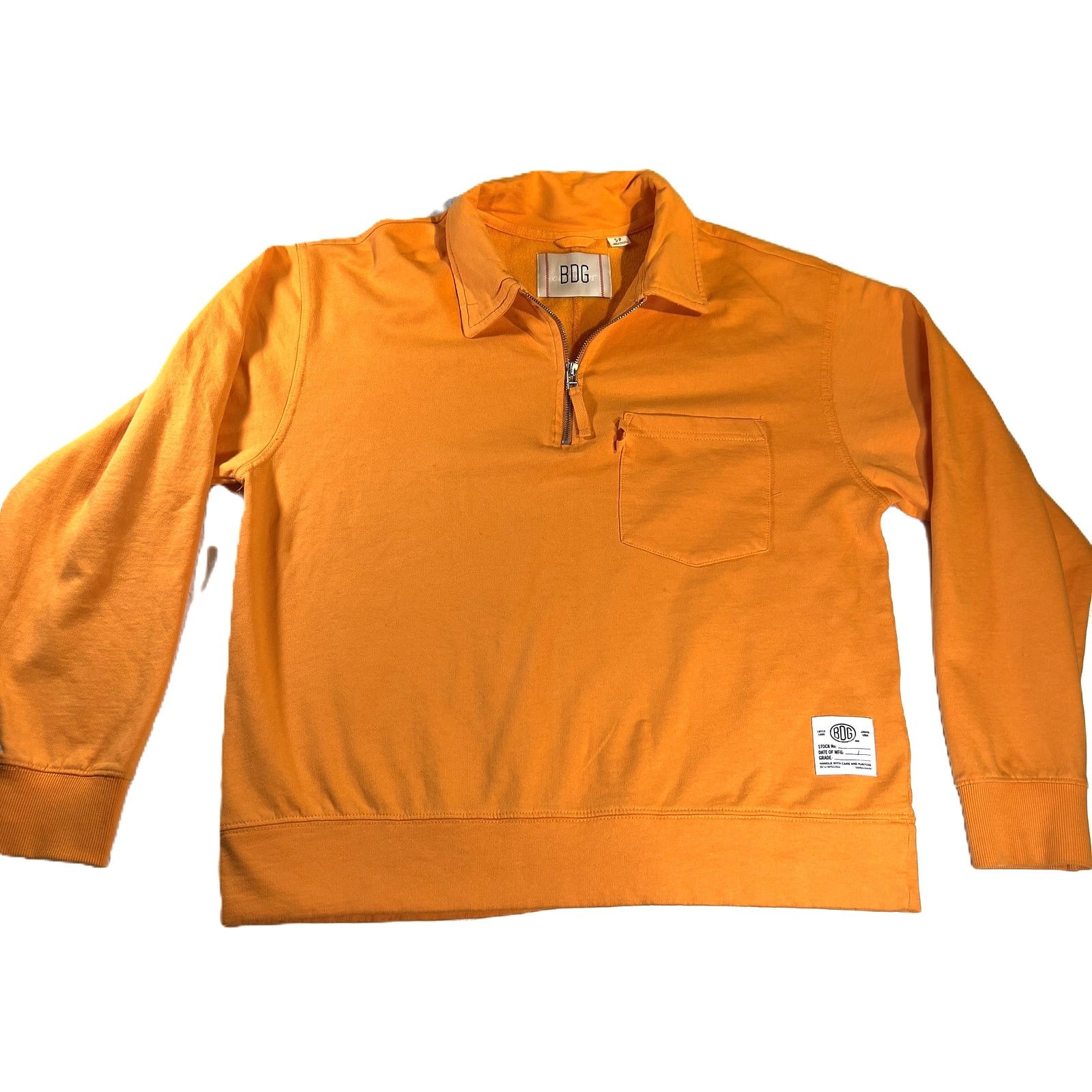 Raffi BDG Urban Outfitter 1/4 Zip Polo Men's S Long Sleeve Fleece Size US S / EU 44-46 / 1 - 1 Thumbnail