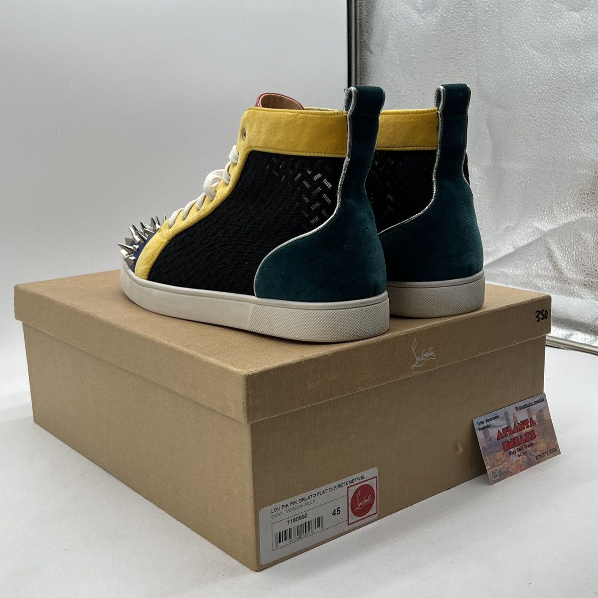 Louis Vuitton Christian Louboutin Orlato Multicolor High Size US 11 / EU 44 - 3 Thumbnail