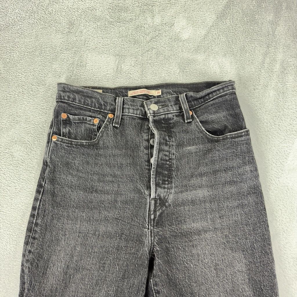 Levi's Levi's Premium Women's Size 28 W X 26 L Ribcage Straight Size 28" / US 6 / IT 42 - 4 Thumbnail