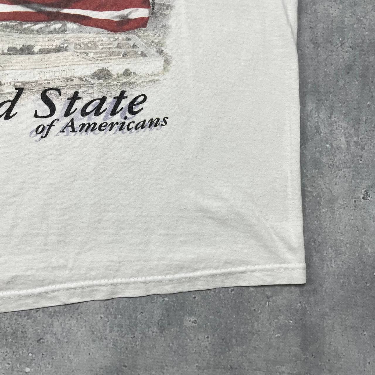 Vintage Vintage Memorial September 11th 2001 Twin Towers USA T Shirt Size US M / EU 48-50 / 2 - 17 Thumbnail