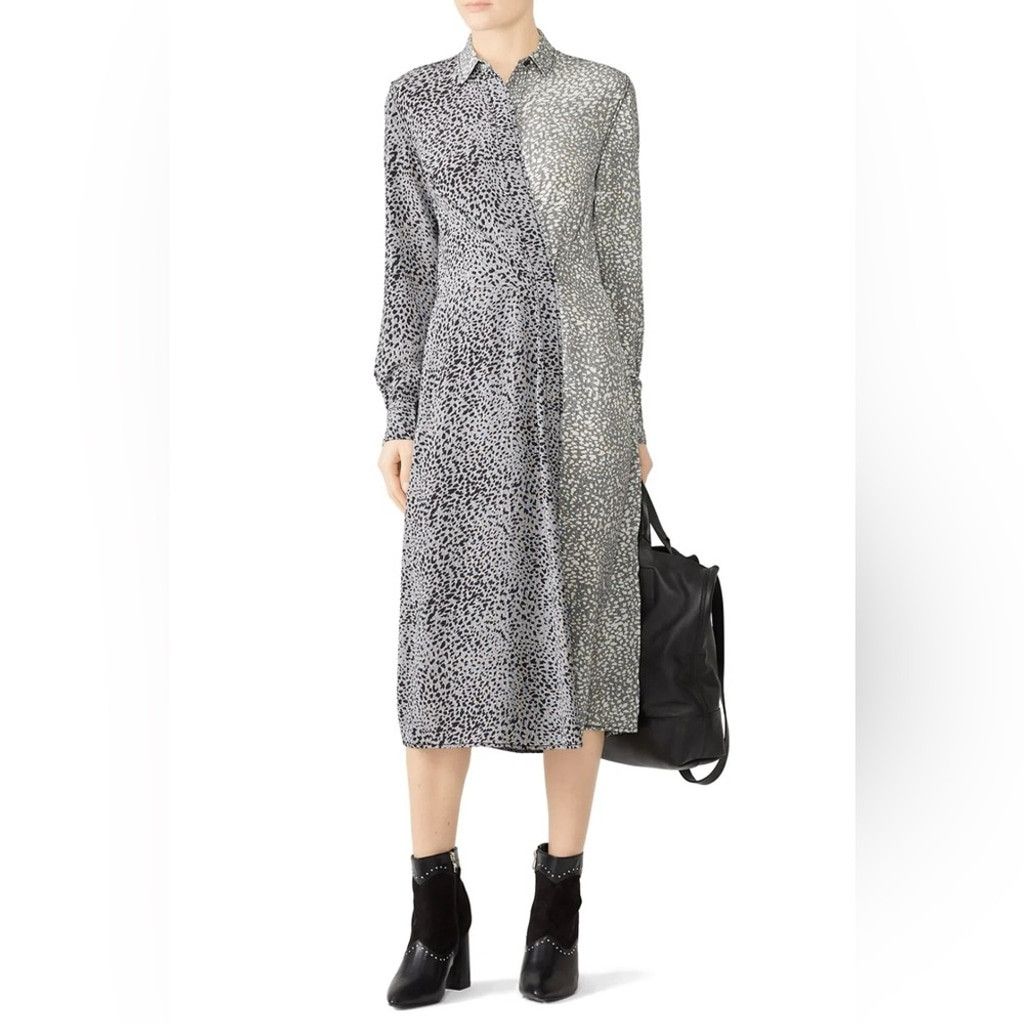 Rag & Bone rag & bone Leopard Karen Wrap Dress Size XL / US 12-14 / IT 48-50 - 1 Thumbnail