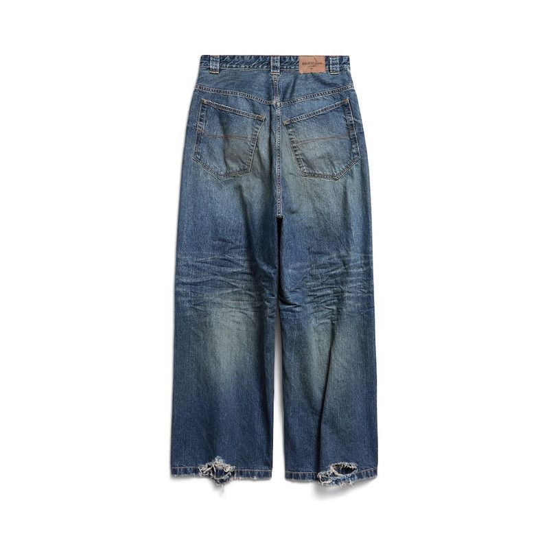 Balenciaga o1tr1nto0526 Baggy Pants in Deep Blue Size US 32 / EU 48 - 6 Thumbnail
