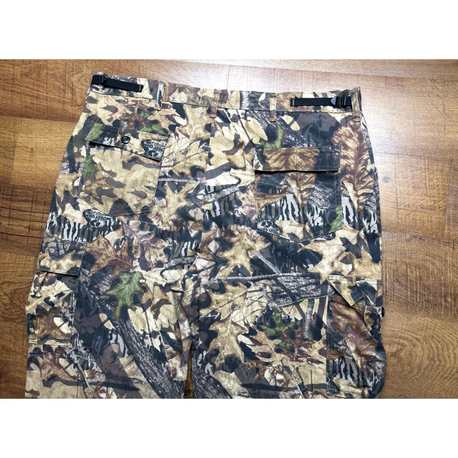 Vintage VINTAGE Mossy Oak FOREST FLOOR Hunting Cargo Pants Jerzees - Men’s 2XL USA Size US 39 - 4 Thumbnail