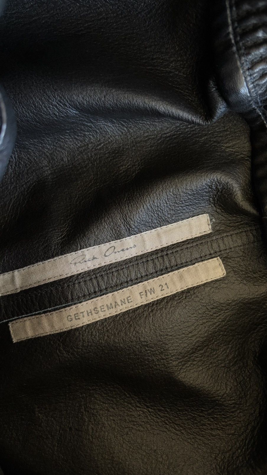 Rick Owens Rick Owens Gethsemane FW21 Leather Shorts Black Size US 32 Size US 32 / EU 48 - 6 Thumbnail