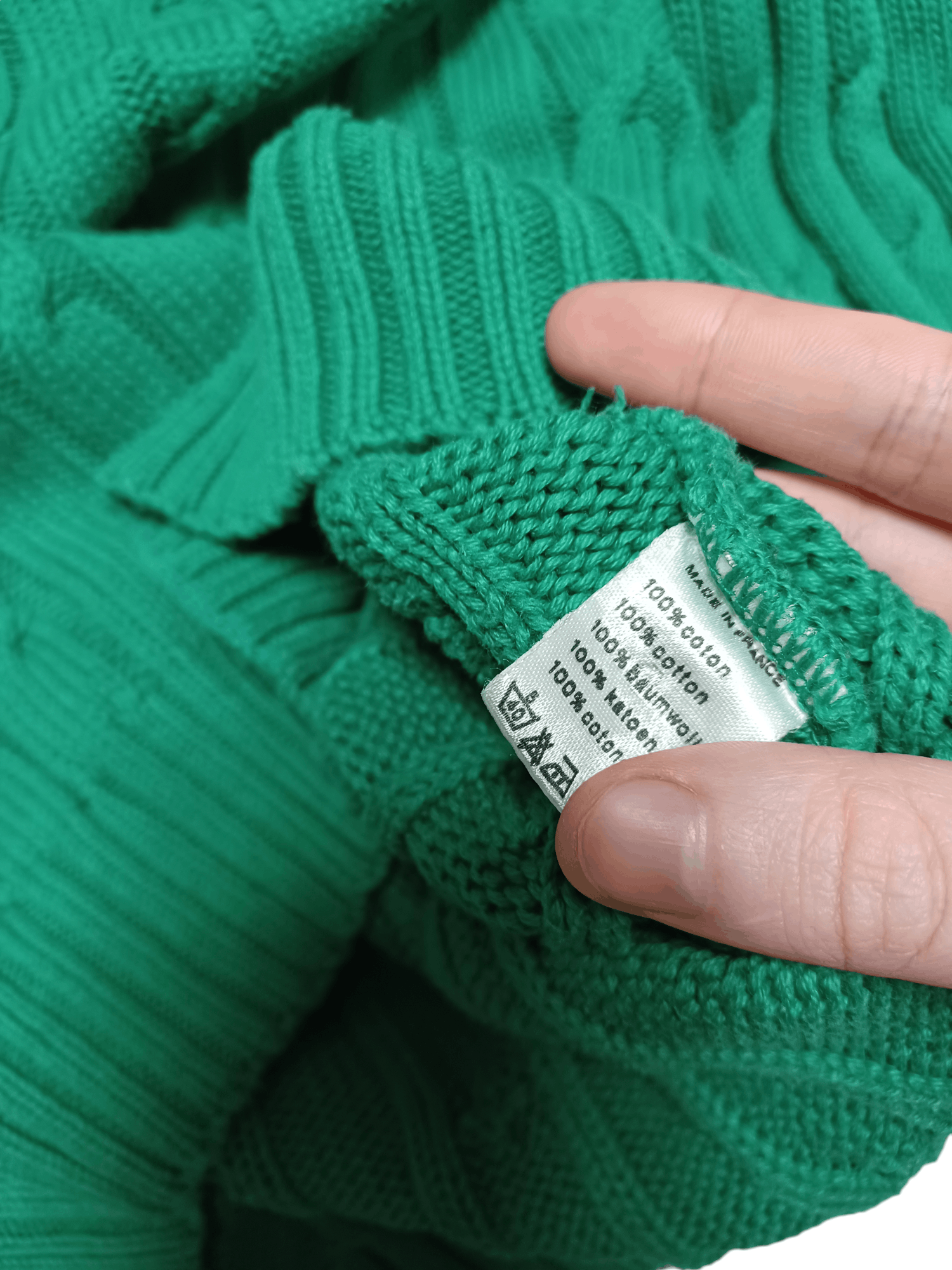 Lacoste LACOSTE VINTAGE 90S OVERSIZE COTTON V-NECK SWEATER OLDMONEY Size US XXL / EU 58 / 5 - 7 Thumbnail