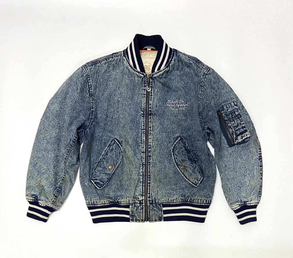 Other VINTAGE BOBSON BOMBER JACKET Size US M / EU 48-50 / 2 - 2 Thumbnail