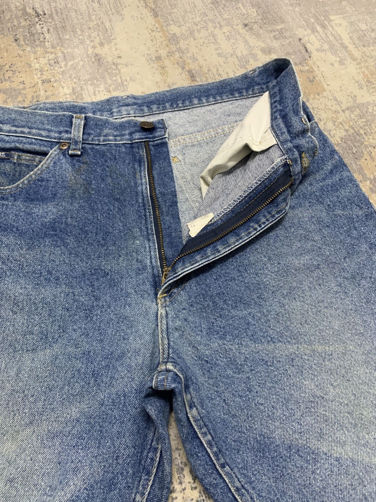 Lee Vintage Lee Distressed Jeans Made In Usa W32x32 Size US 32 / EU 48 - 4 Thumbnail