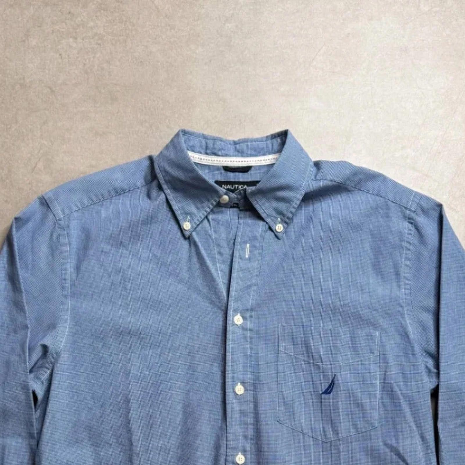 Nautica Vintage Nautica Blue Shirt - S Size US S / EU 44-46 / 1 - 3 Thumbnail