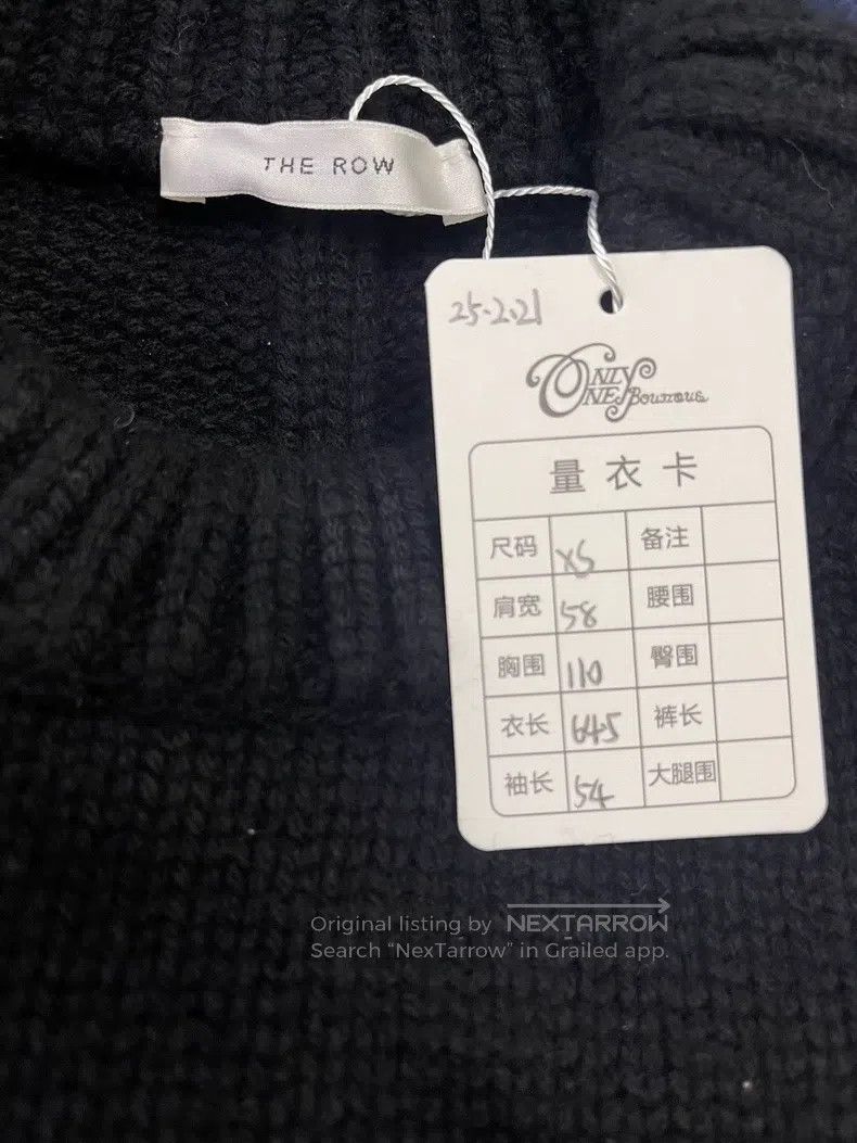 The Row The row Black knit sweater Size XS / US 0-2 / IT 36-38 - 4 Thumbnail