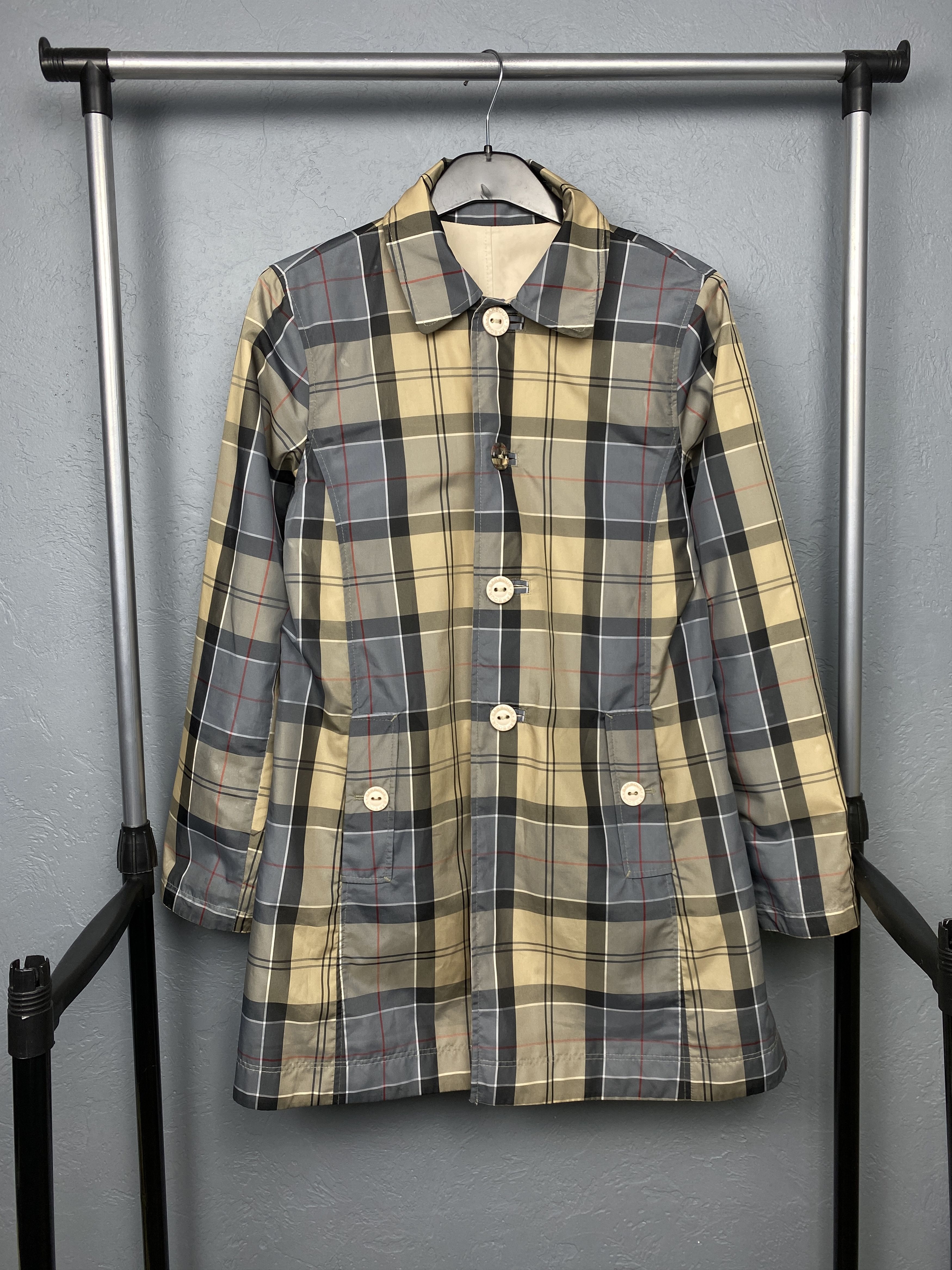 Barbour Barbour Tartan Womens Reversible Derby Mac Jacket Trench Size M / US 6-8 / IT 42-44 - 1 Thumbnail