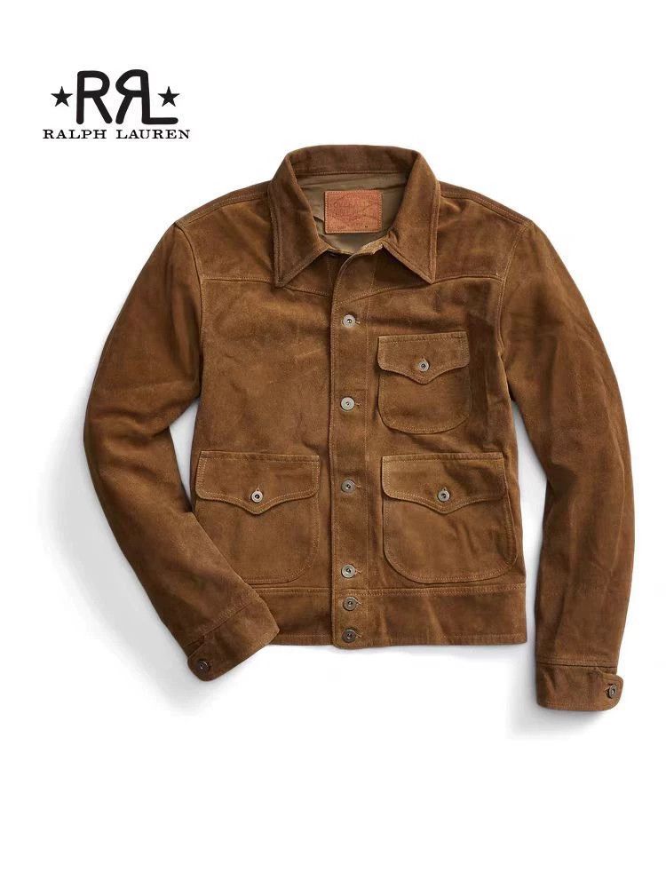 RRL Ralph Lauren RRL Ralph Lauren Classic fixed fold suede with three pocke Size US M / EU 48-50 / 2 - 6 Thumbnail