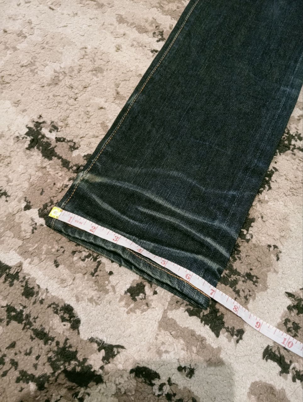 KURO JAPANESE KURO FIBRO SELVEDGE JEANS - MADE IN JAPAN Size US 32 / EU 48 - 20 Thumbnail