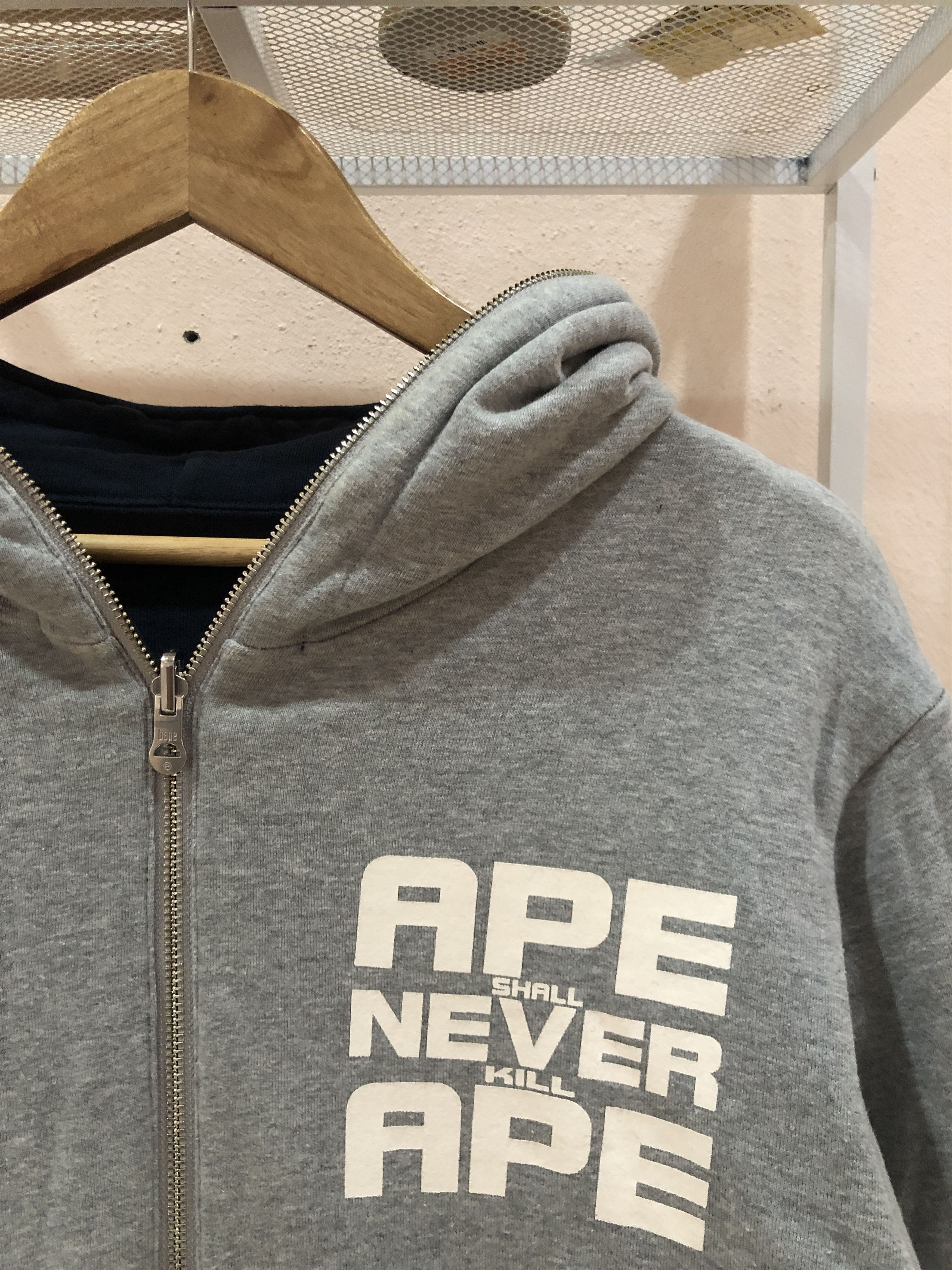 Bape Reversible A Bathing Ape General ASNKA Full Zip Hoodie Size US XL / EU 56 / 4 - 5 Thumbnail