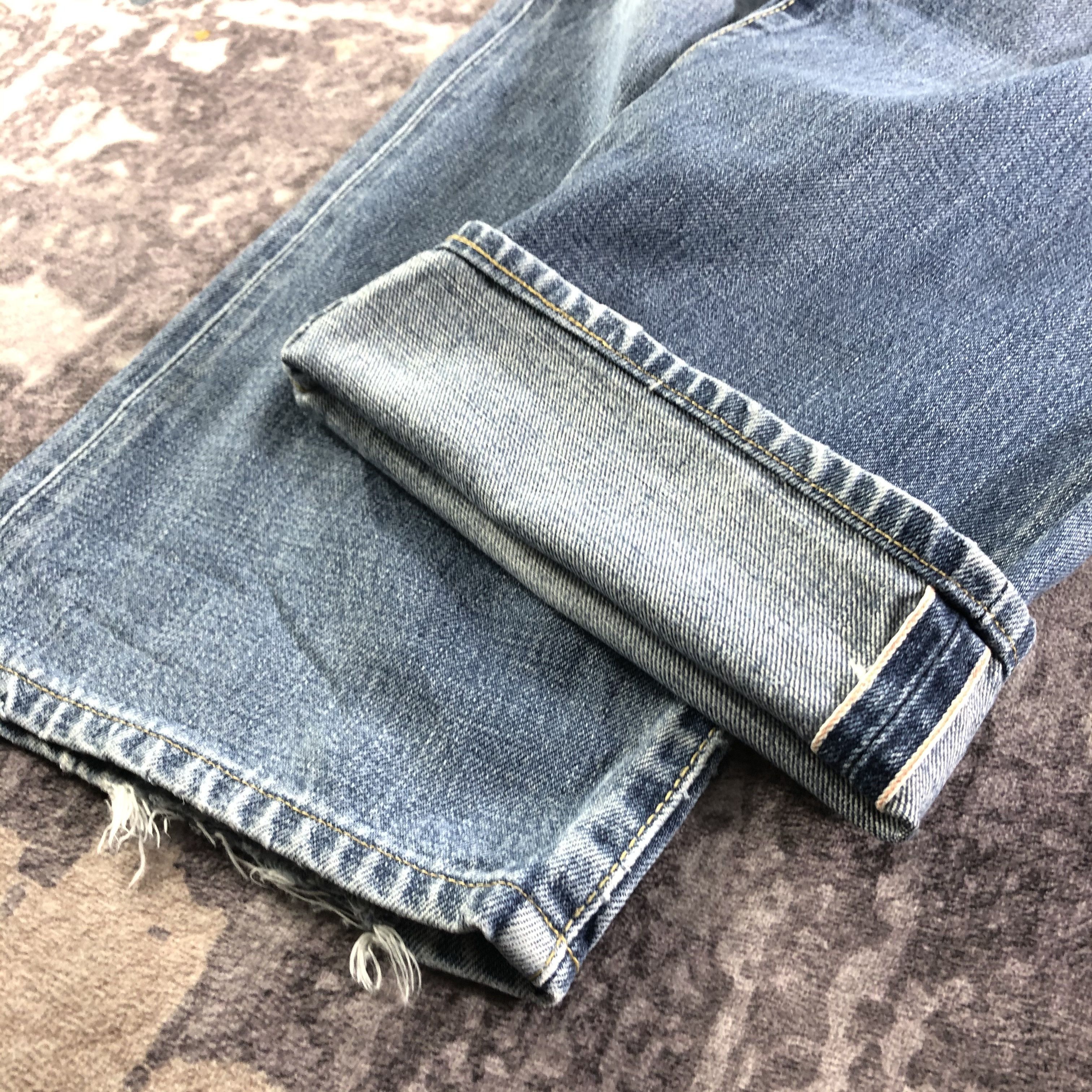 Edwin Vintage Blue Wash Edwin Selvedge Jeans-JM3541 Size US 35 - 7 Thumbnail