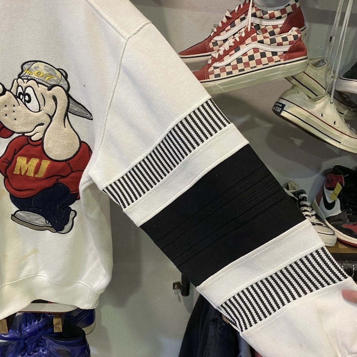 Japanese Brand RARE‼️Japanese Brand Daily Detect Rapper Dog Sweatshirt Size US L / EU 52-54 / 3 - 5 Thumbnail