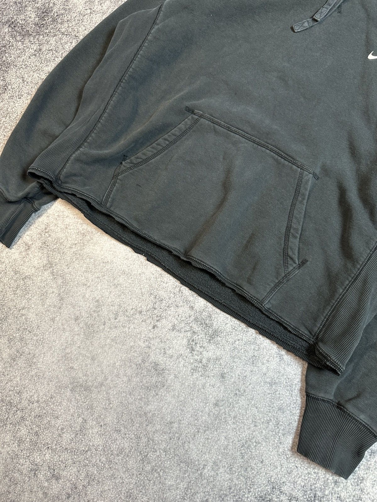 Nike Y2K Opium Nike Fur Hoodie Alt Streetwear Rare Casual 2XL USA Size US XXL / EU 58 / 5 - 2 Thumbnail