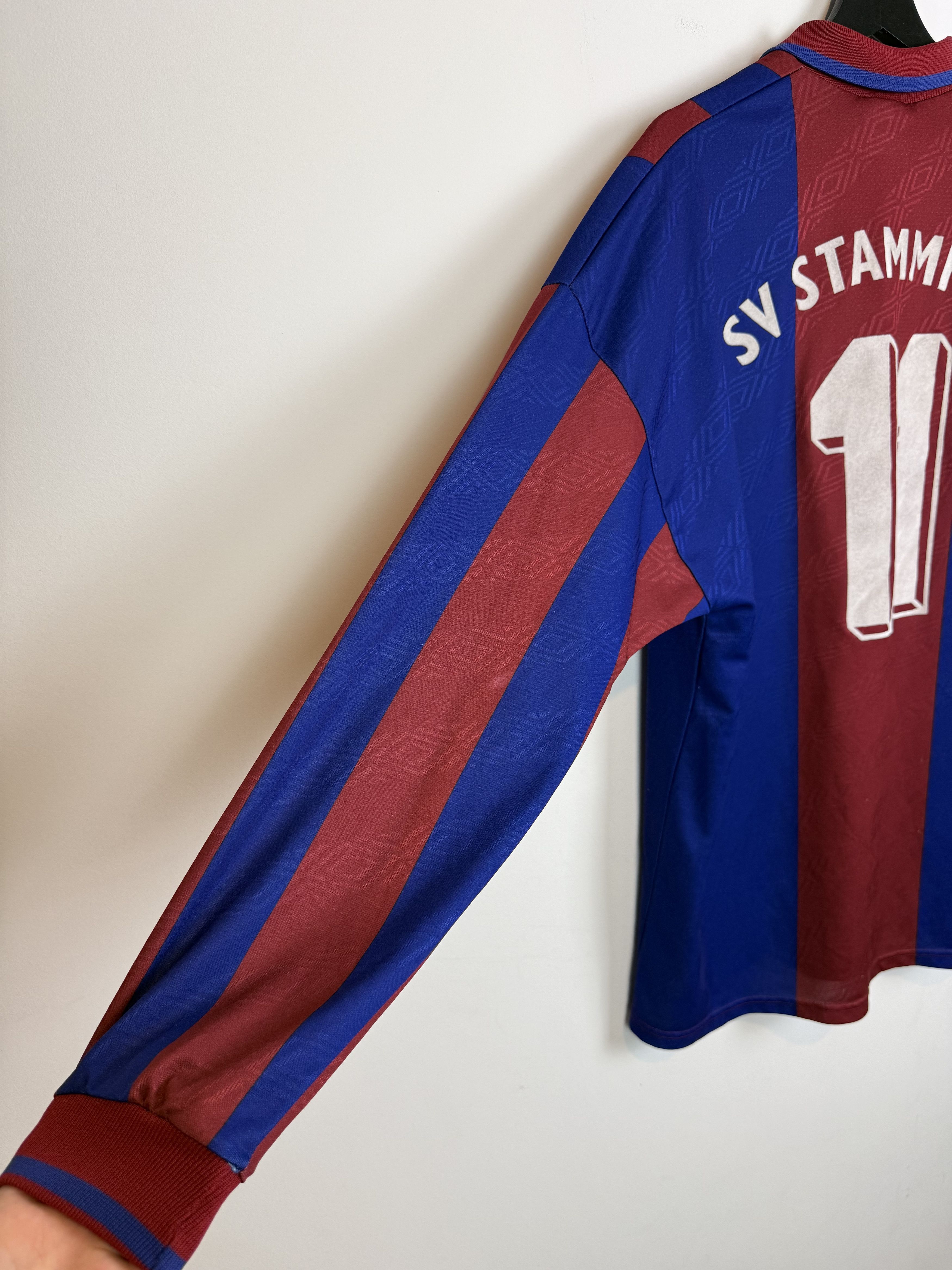 Umbro Vintage 90s Umbro SV Stammham Long Sleeve Football Shirt Size US XL / EU 56 / 4 - 8 Thumbnail