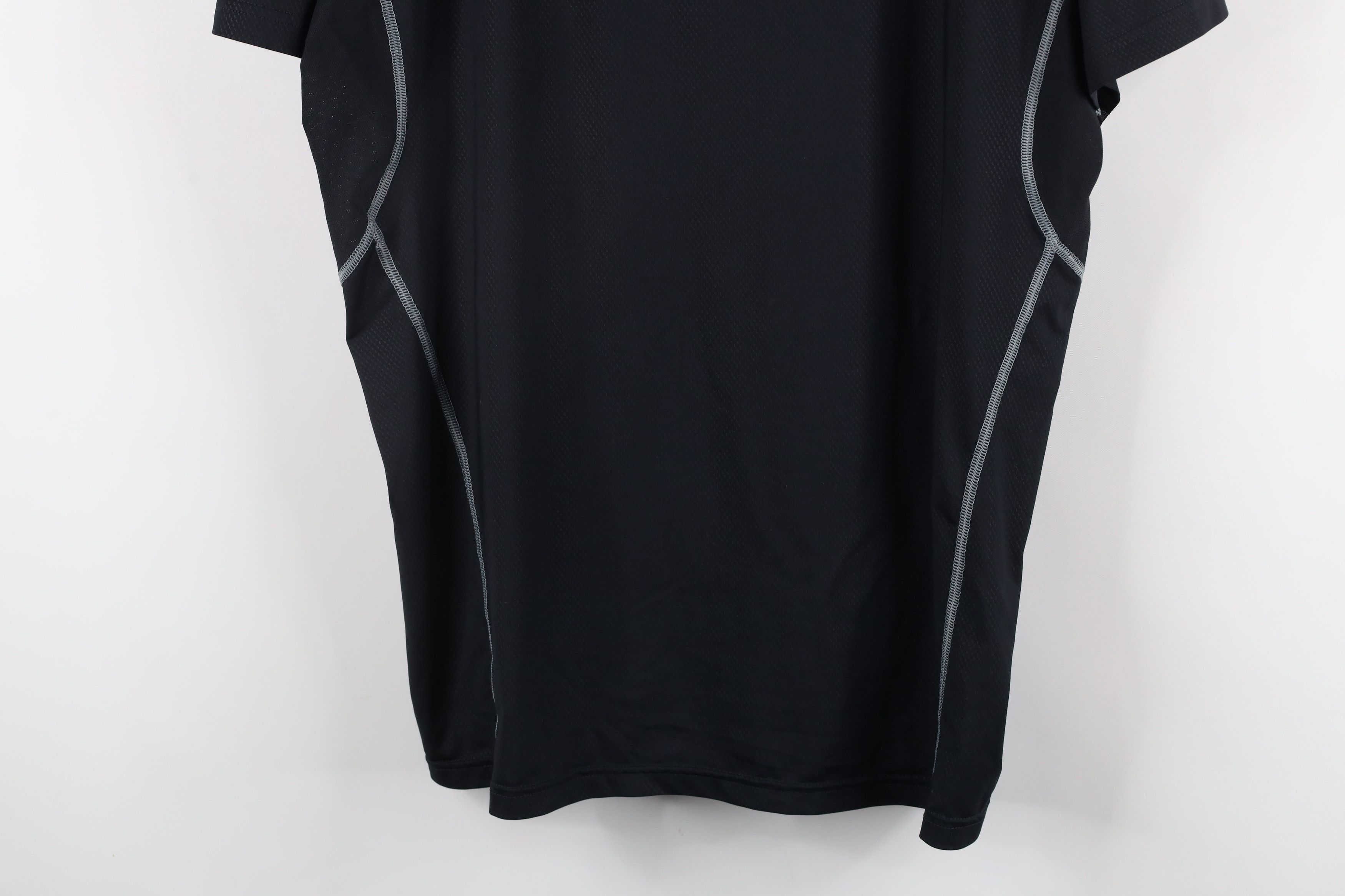 Nike × Vintage Nike Pro Compression Fitted Gym Training T-Shirt Black Size US L / EU 52-54 / 3 - 3 Thumbnail