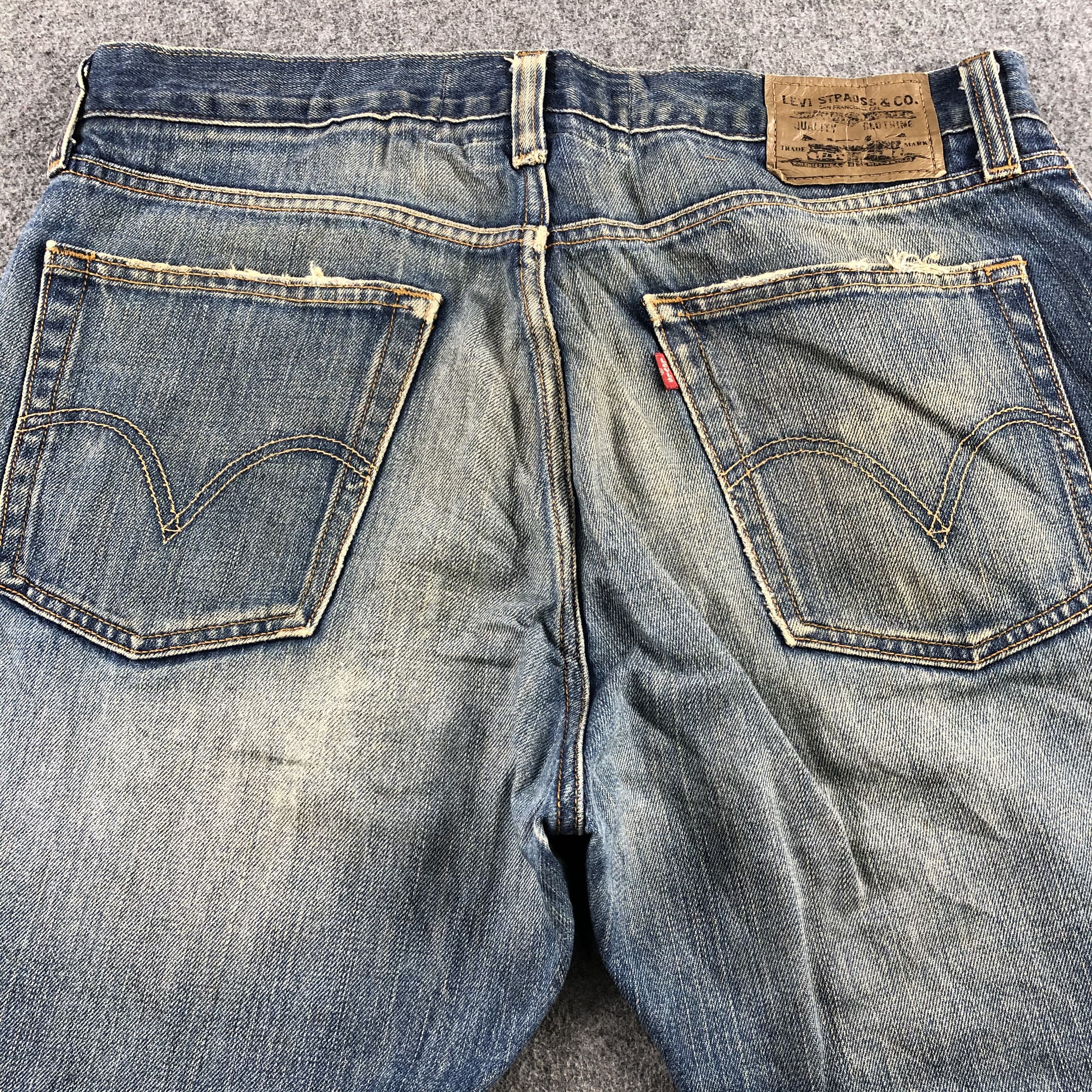 Levi's Vintage Blue Wash Levis 514 Jeans-J2292 Size US 38 / EU 54 - 4 Thumbnail