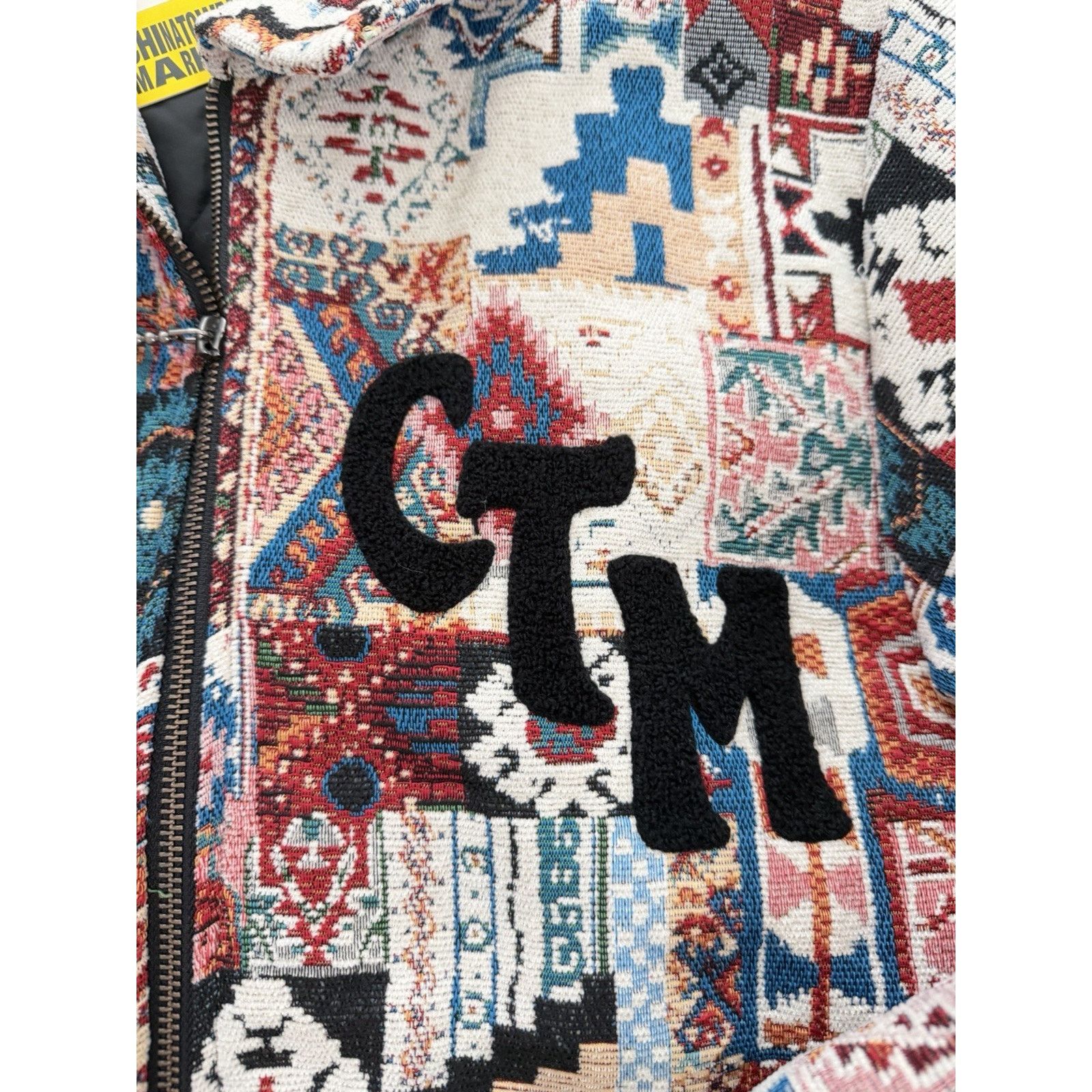 Market Chinatown Market Canvas Tapestry Patchwork Work Jacket Size US M / EU 48-50 / 2 - 6 Thumbnail
