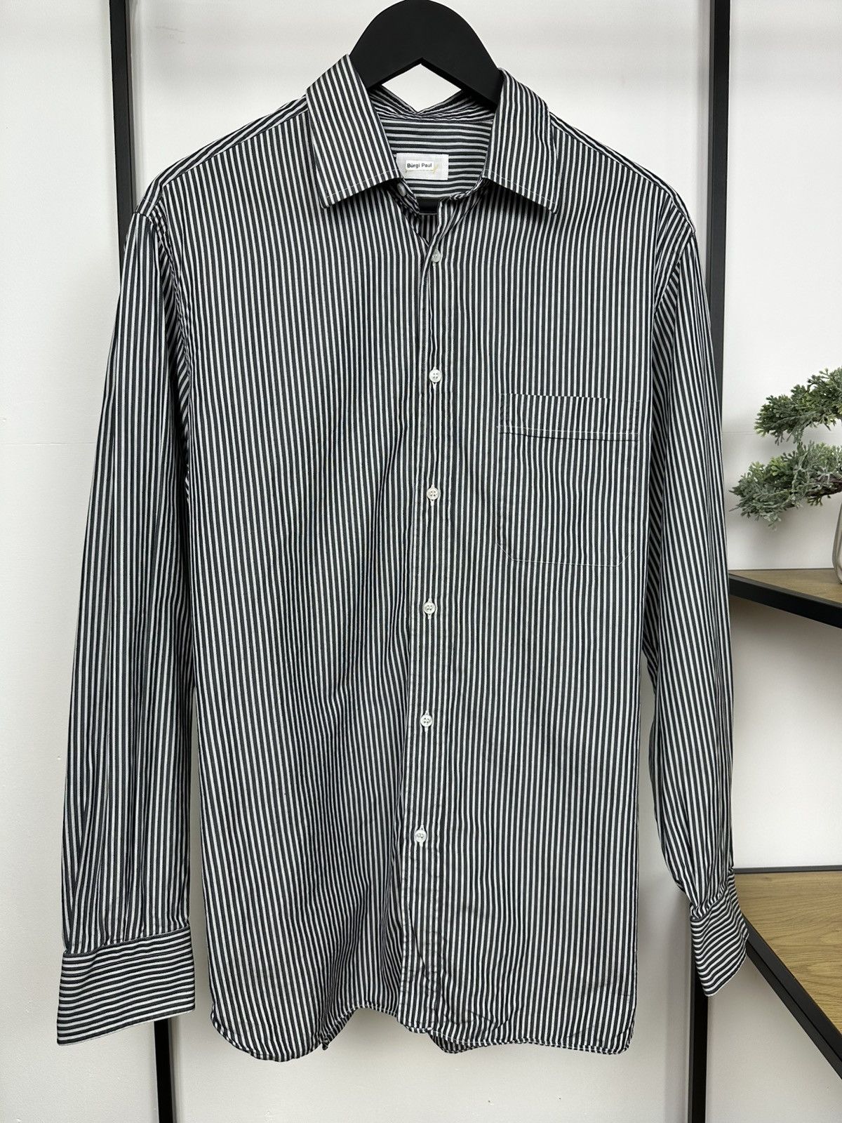 Brioni Brioni Luxury Striped Shirt Classic Old Money Style Men’s L Size US L / EU 52-54 / 3 - 1 Thumbnail