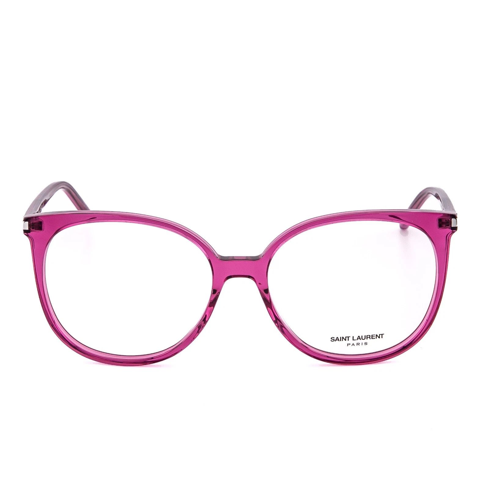 Saint Laurent Paris SAINT LAURENT 39 YSL SL39 Crystal Classic Eyeglasses 012 Size ONE SIZE - 4 Thumbnail