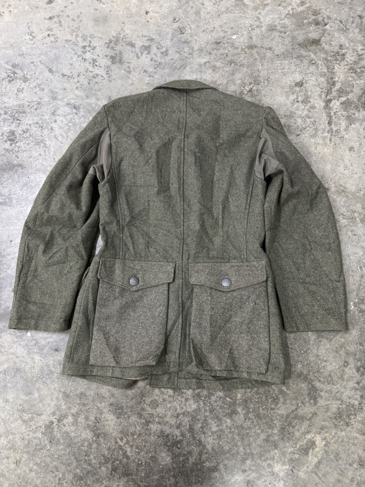 Vintage WW2 SWEDISH ARTILLERY TUNIC JACKET ARMY MILITARY WINTER WOOL Size US M / EU 48-50 / 2 - 6 Thumbnail