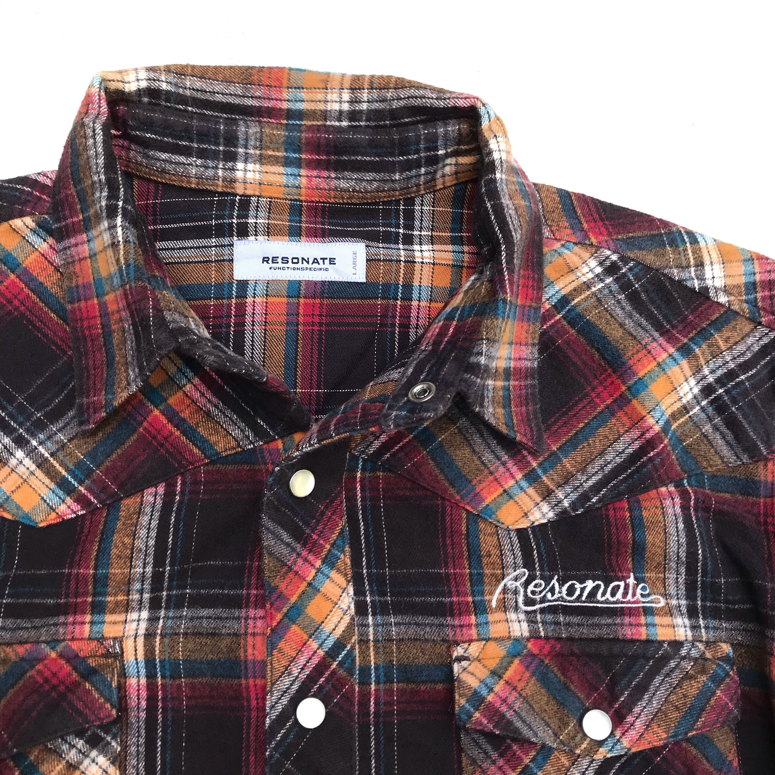 Hiroshi Fujiwara Resonate Good enough Hiroshi Fujiwara flannel Made in japan Size US L / EU 52-54 / 3 - 1 Thumbnail